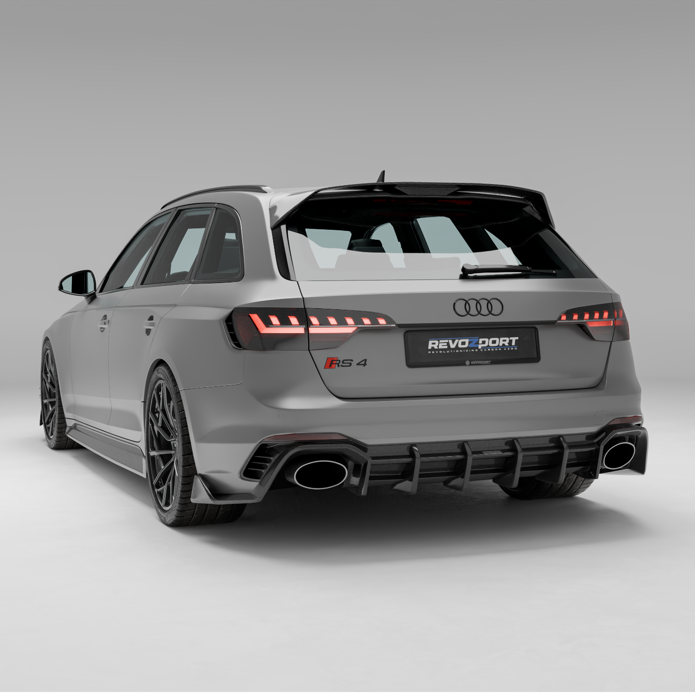 Audi RS4 B9.5 Facelift Avant Carbon Fiber Bodykit