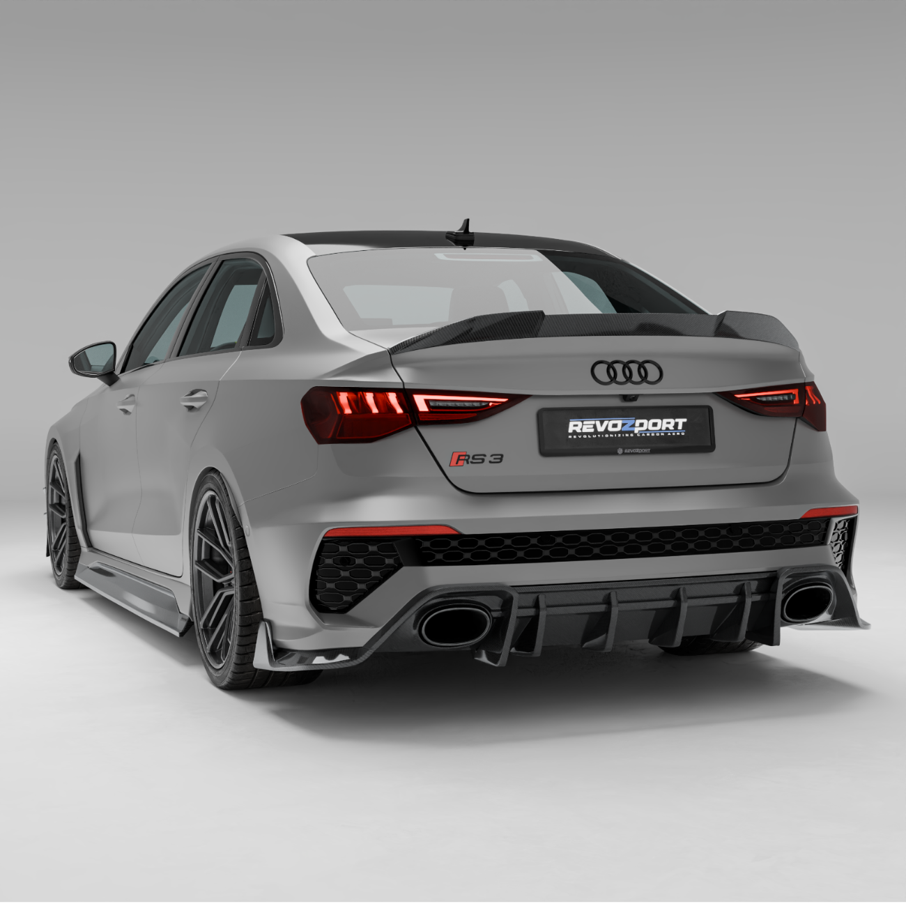 Audi RS3 8Y Limousine Carbon Fiber Spoiler