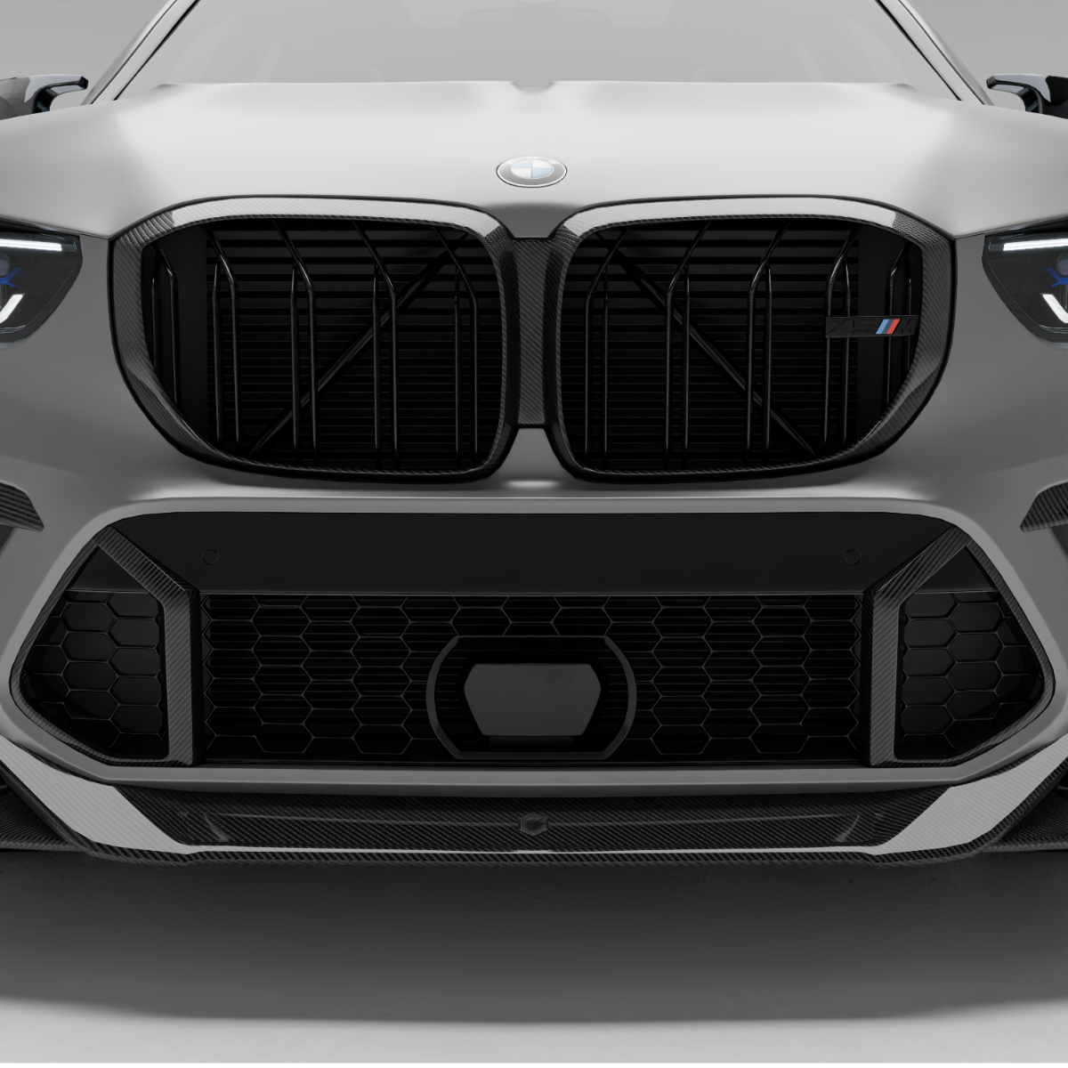 BMW X5M F95 PRE LCI Carbon Fiber Front Grill