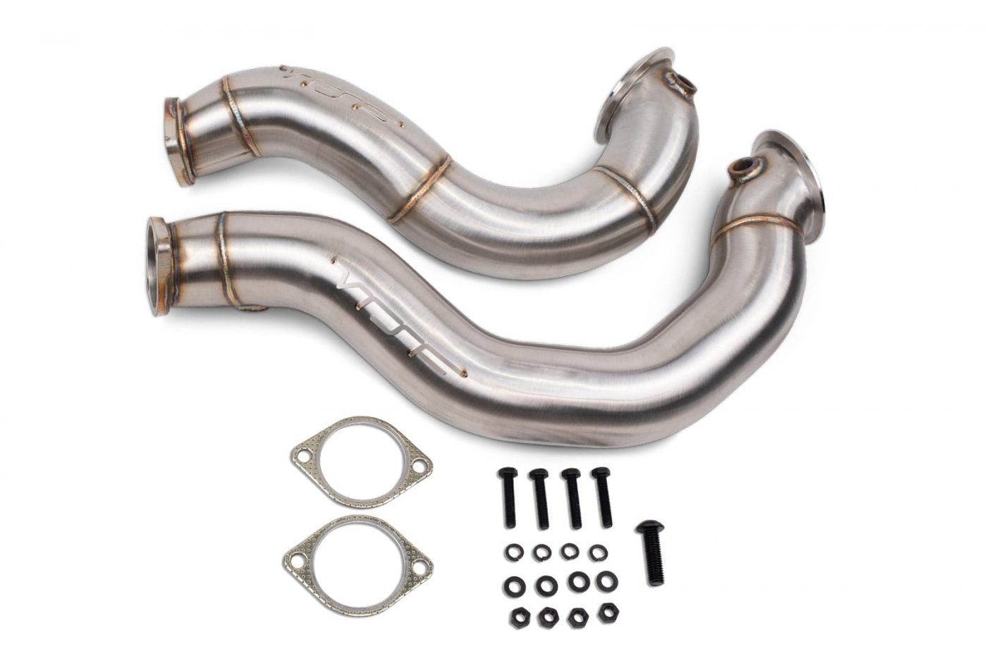 VRSF N54 3-inch Cast Stainless-Steel Decat Downpipes – BMW 135i, 1M & 335i