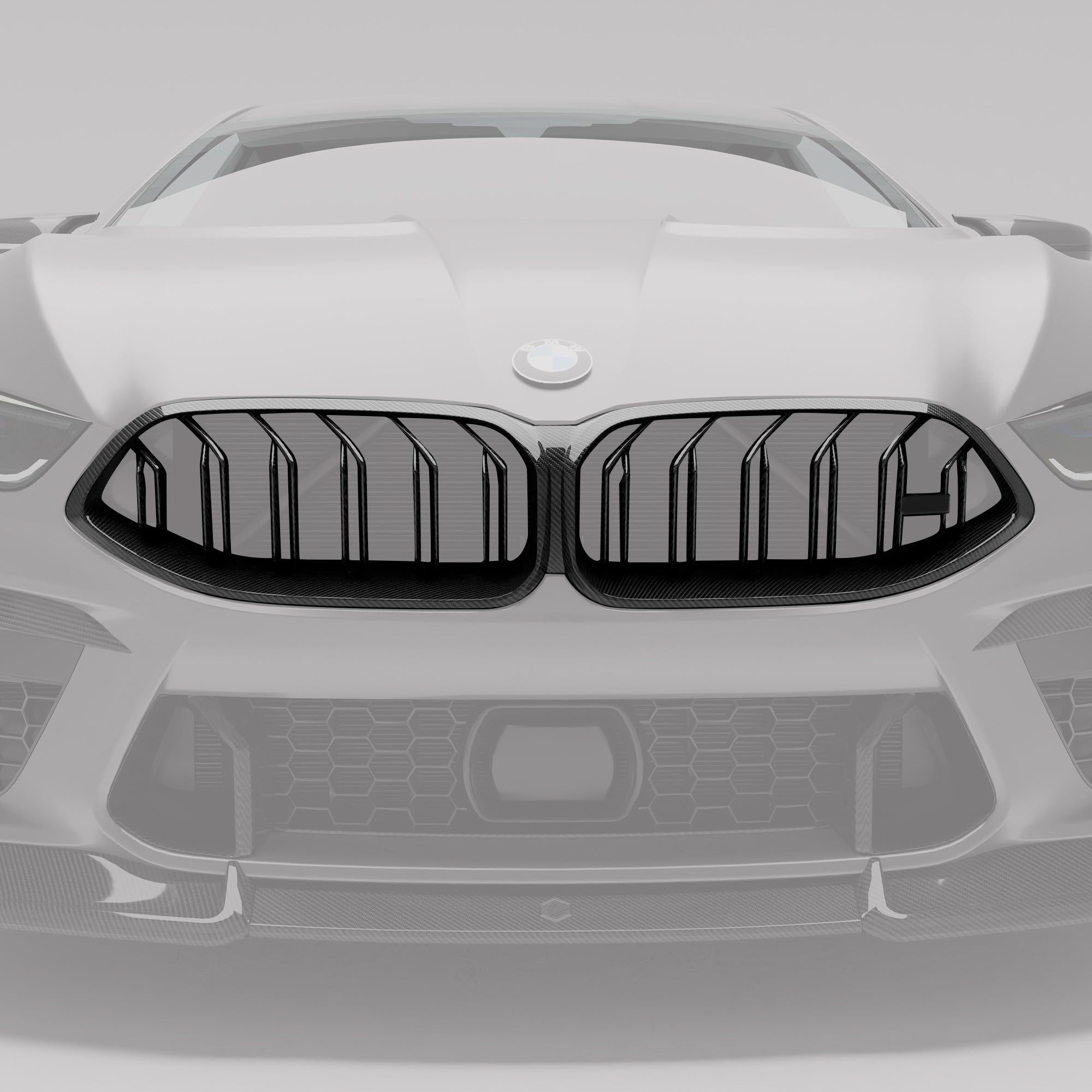 BMW M8 F91 F92 F93 Carbon Fiber Front Grille