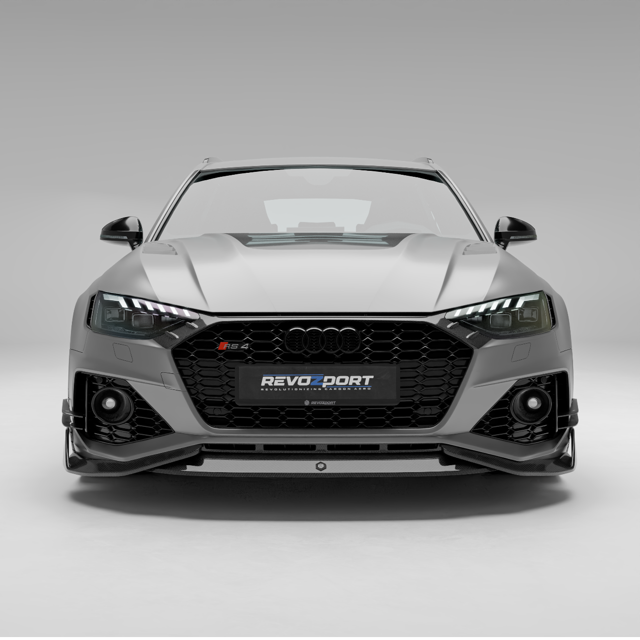 Audi RS4 B9.5 Facelift Carbon Fiber Front Grill