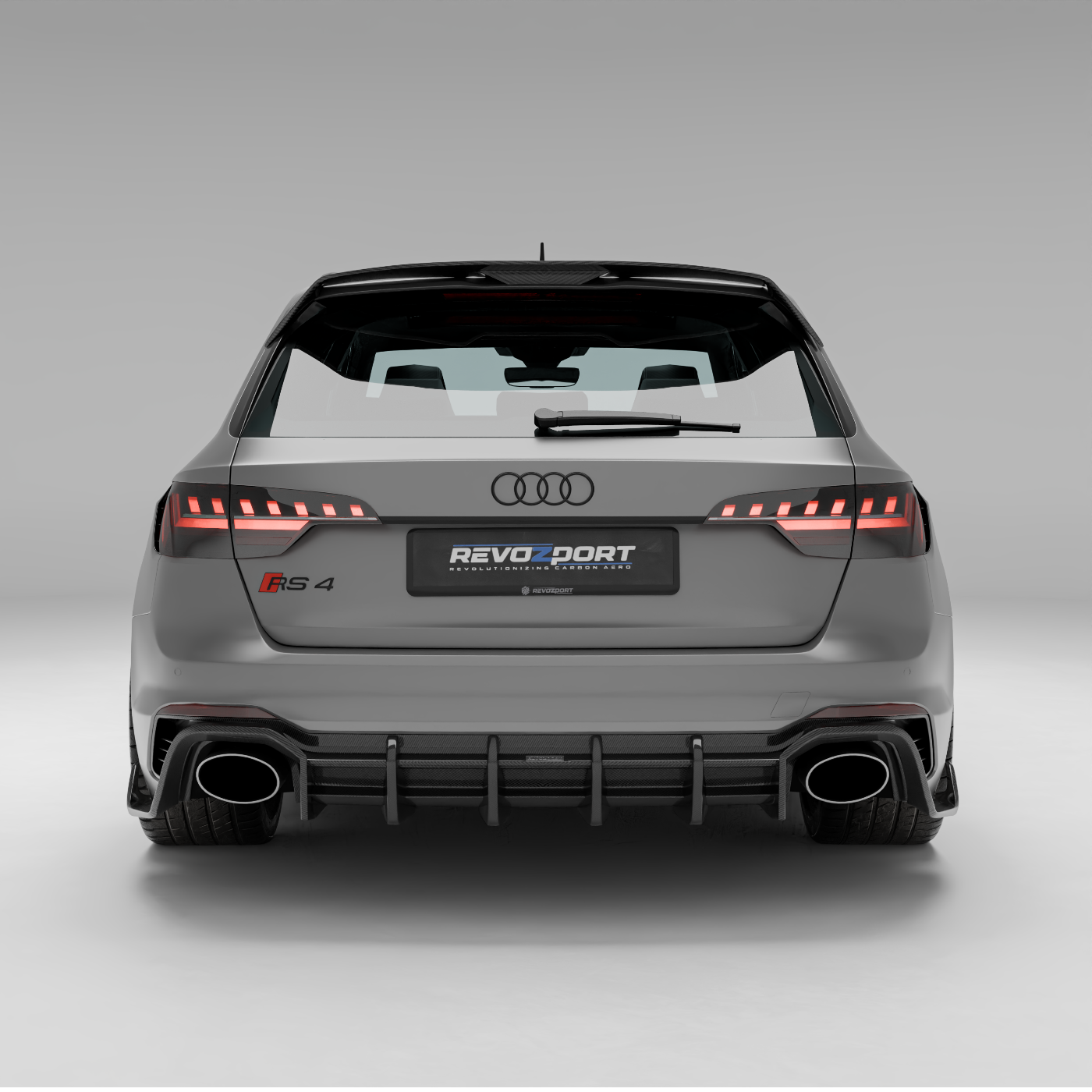 Audi RS4 B9.5 Facelift Avant Carbon Fiber Bodykit