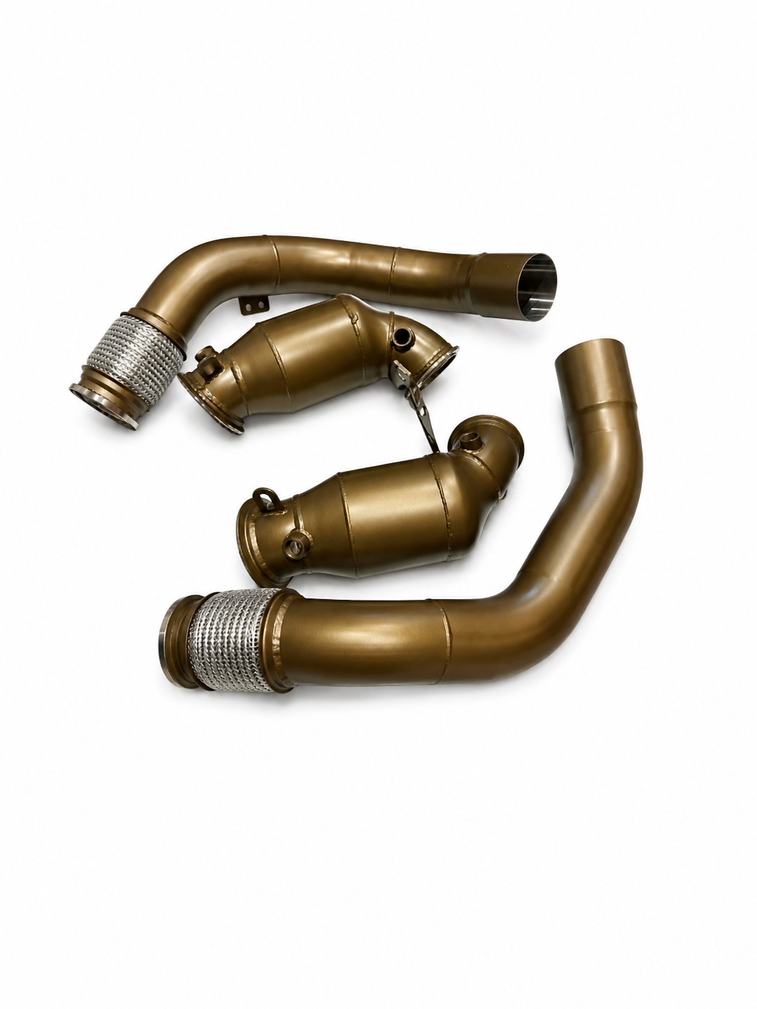 SLN S63 200 Cell Pre-LCI Sports Cat Downpipes – BMW F90 M5 & F91–F93 M8