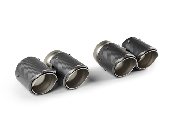 Akrapovic Tail Pipe Set (Carbon) Round for BMW M5 (G90 / G99)