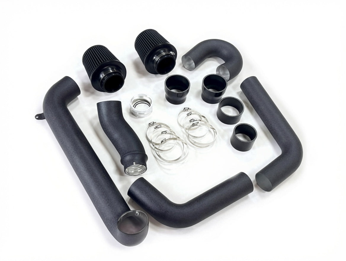 SLN S58 Front-Mount Intake – BMW G87 M2 RWD Only, G80/G81 M3 & G82/G83 M4 (Black Filters)