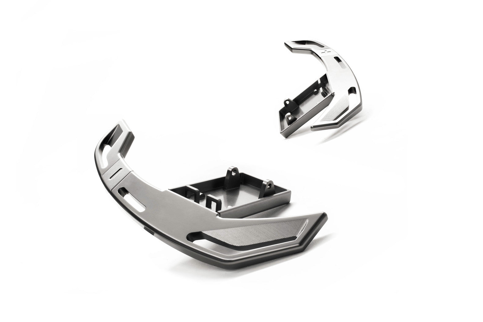 MMR BILLET ALUMINIUM GEAR SHIFTER PADDLE SET FOR BMW G SERIES (TITANIUM)