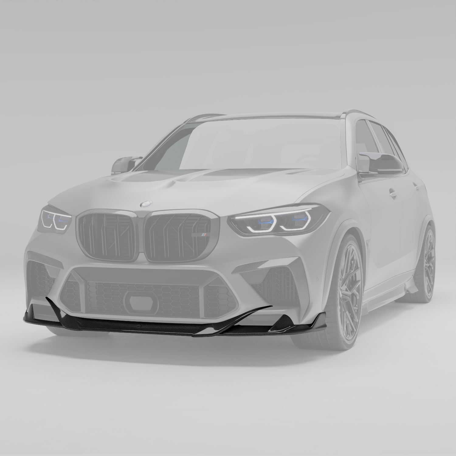 BMW X5M F95 PRE LCI Carbon Fiber Front Lip