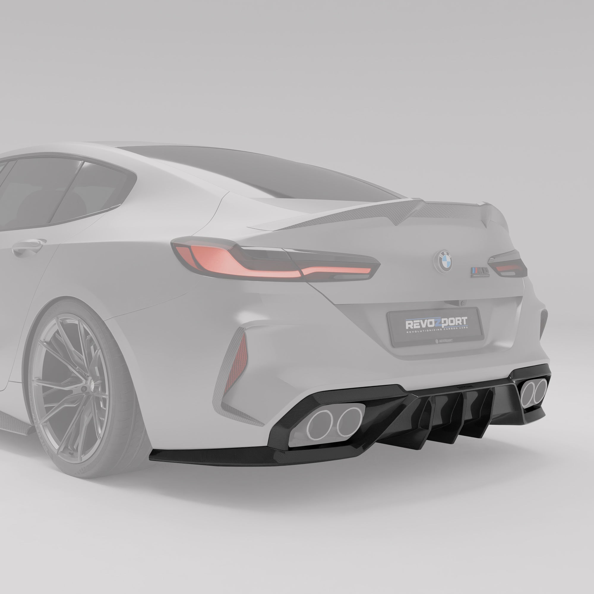 BMW M8 F91 F92 G14 G15 Carbon Fiber Rear Diffuser