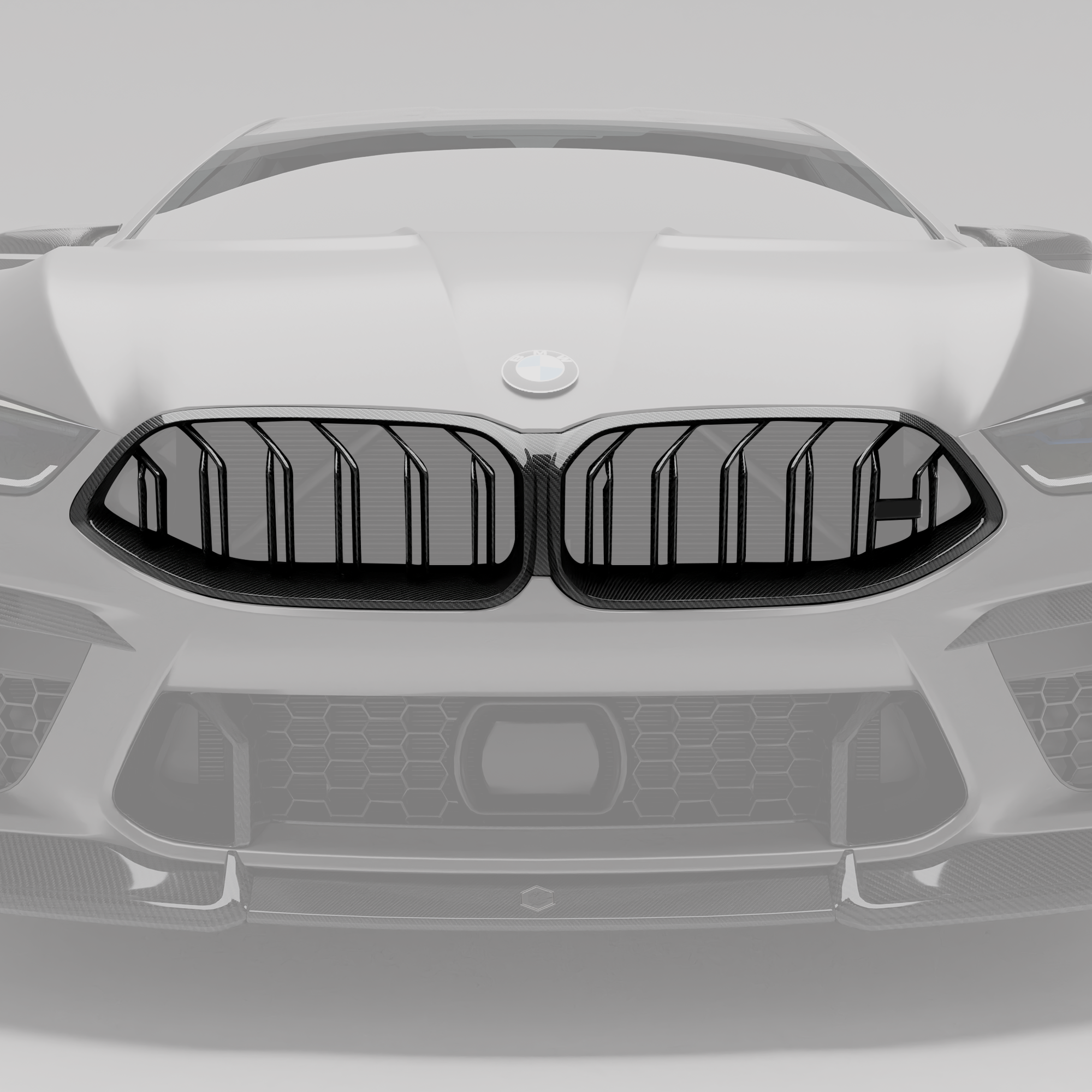 BMW M8 F93 Carbon Fiber Front Grill