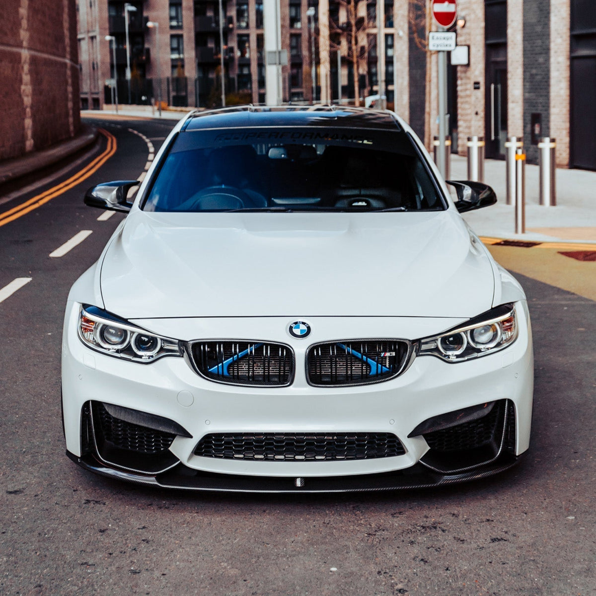 BMW F80 M3 & F82/F83 M4 Pre Preg Carbon Fibre Performance Style Front Splitter