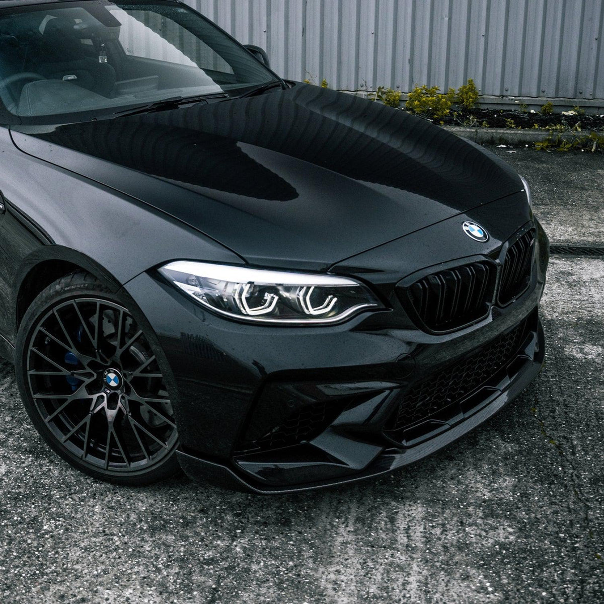 BMW F87 M2 Competition Pre Preg Carbon Fibre Performance Style Front Splitter