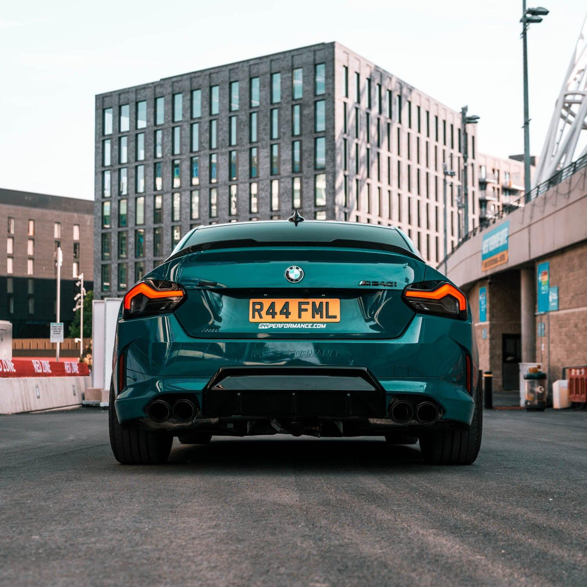 BMW G87 M2 & G42 M240i Pre Preg Carbon Fibre V Style Rear Spoiler