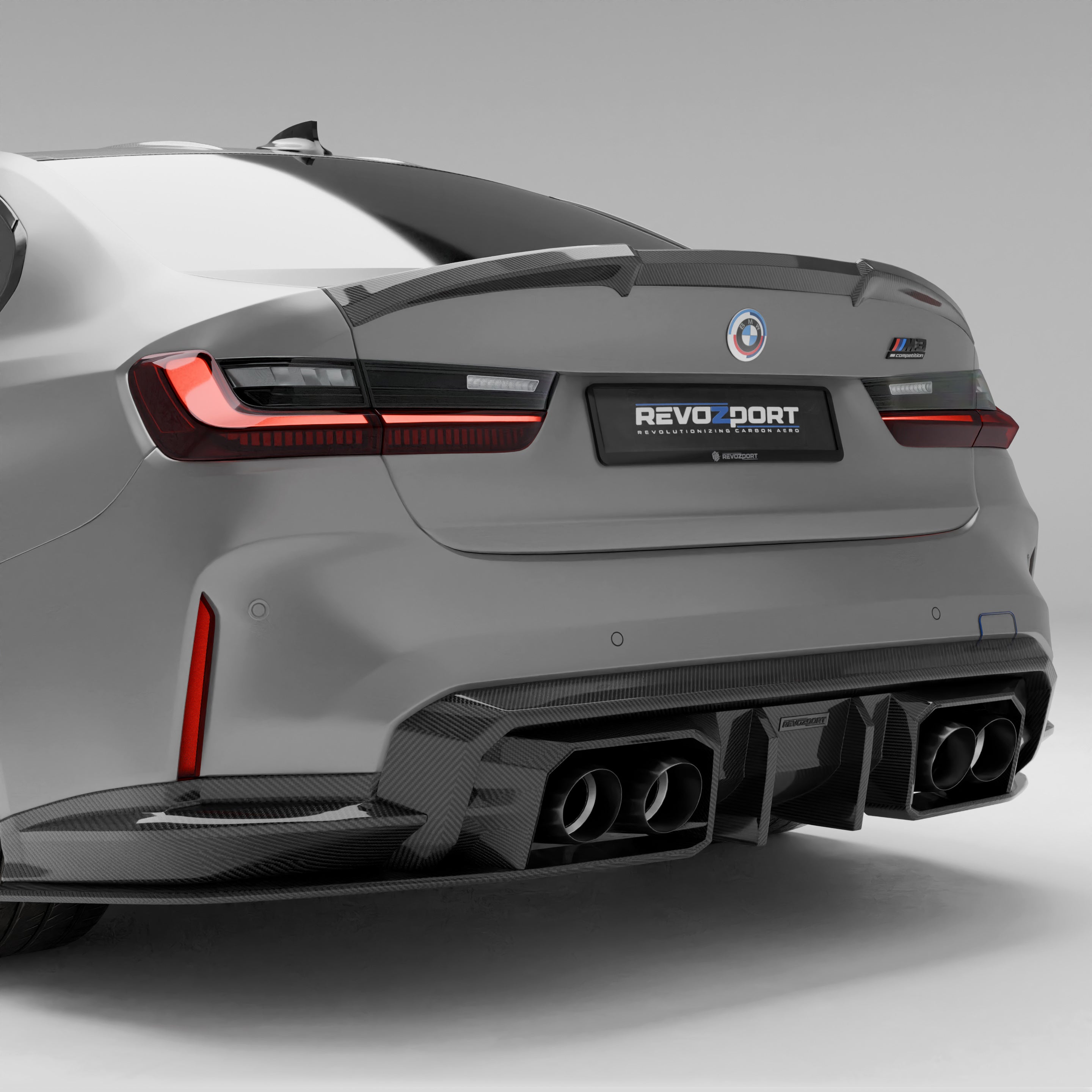 BMW M3 G80 Carbon Fiber Spoiler - Revozport