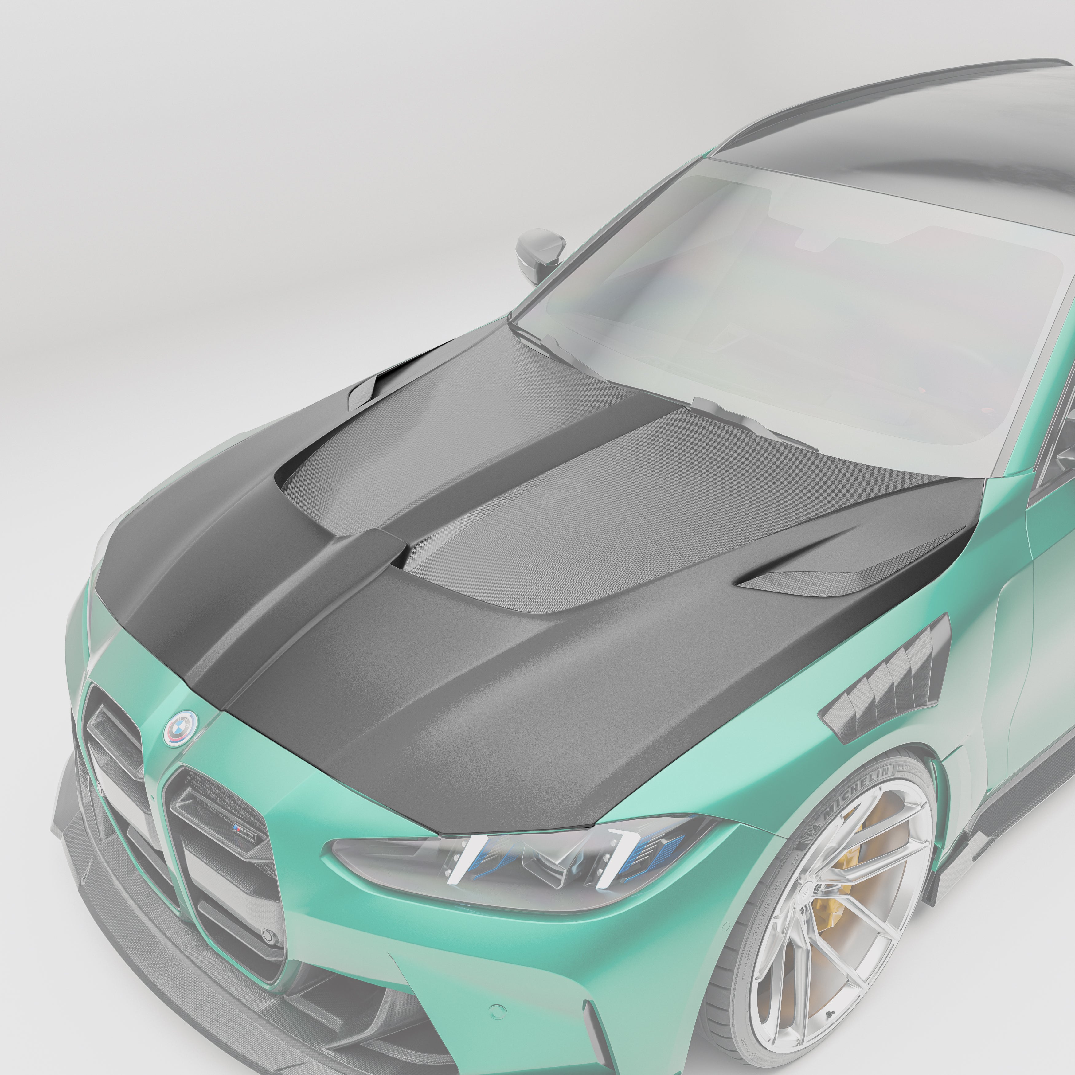 BMW M3 G81 Carbon Fiber Hood - Revozport