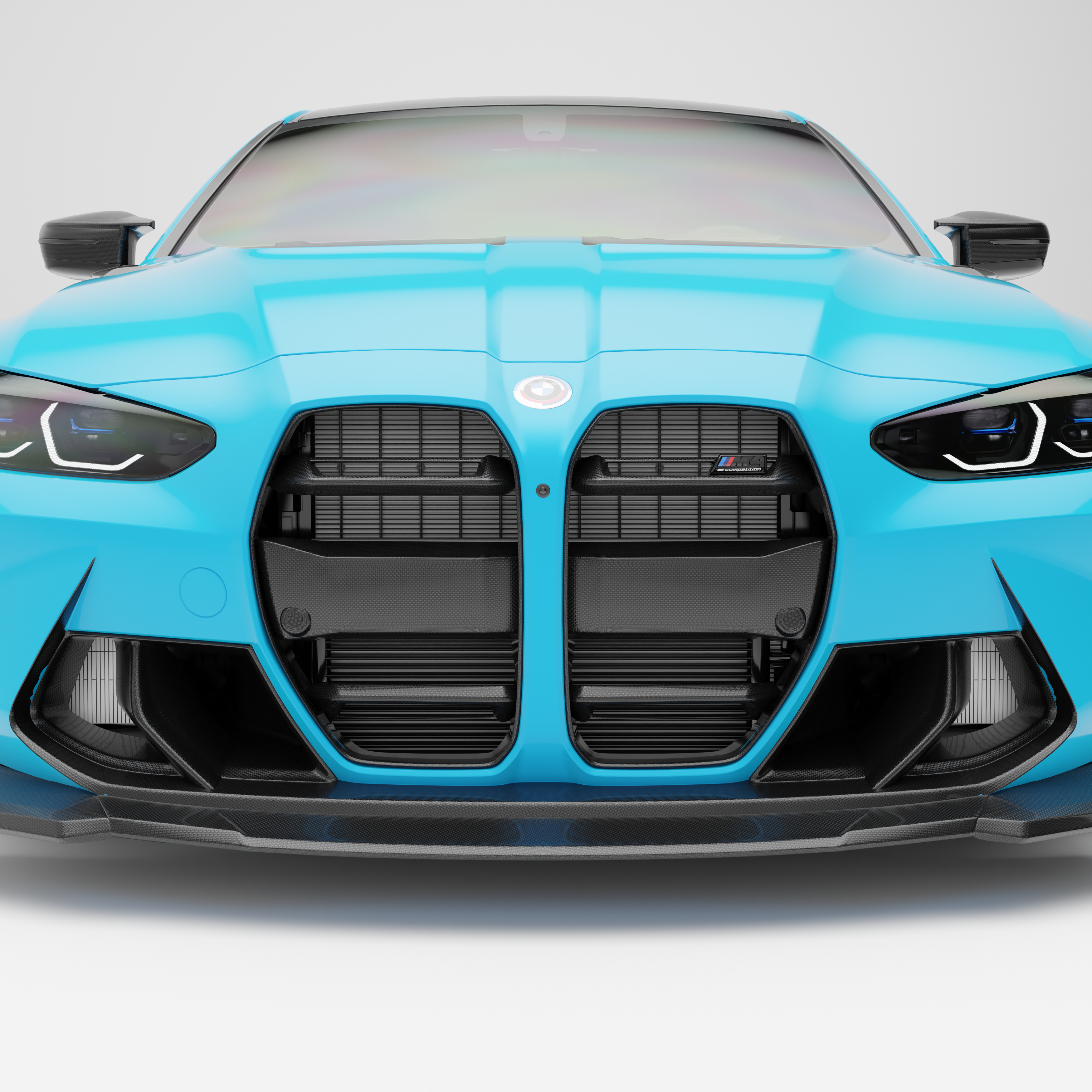 BMW M4 G82 Carbon Fiber Front Grill ( without ACC) - Revozport