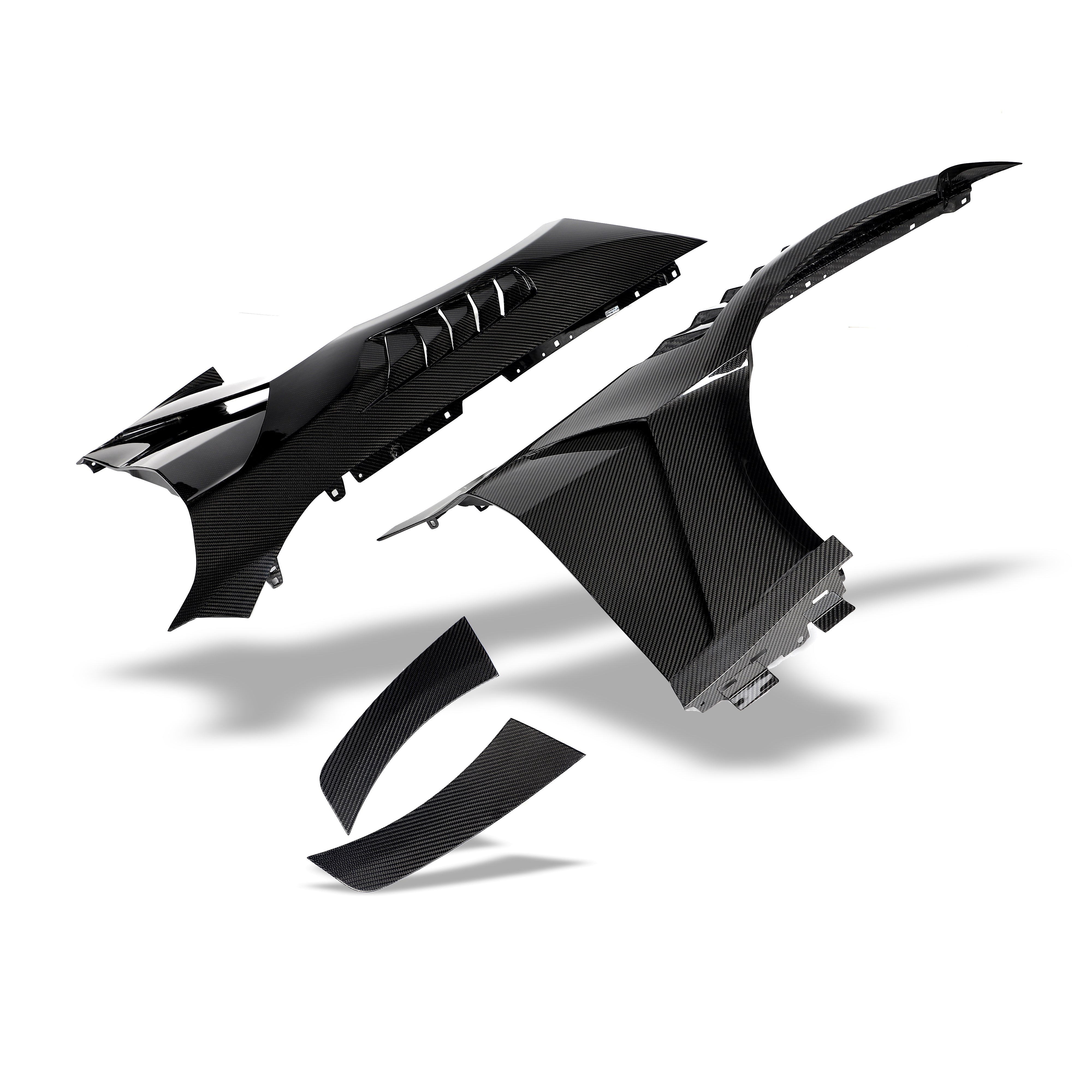 BMW M4 G82 Carbon Fiber Side Fenders - Revozport