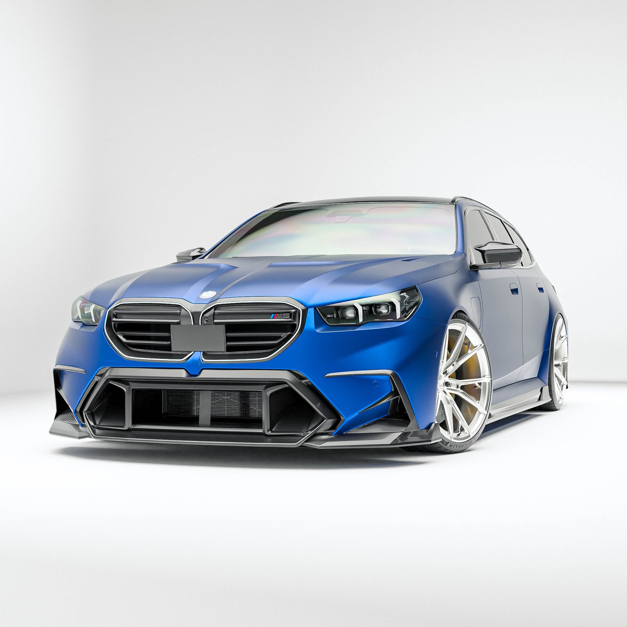 BMW M5 G99 Carbon Fiber Front Lip - Revozport
