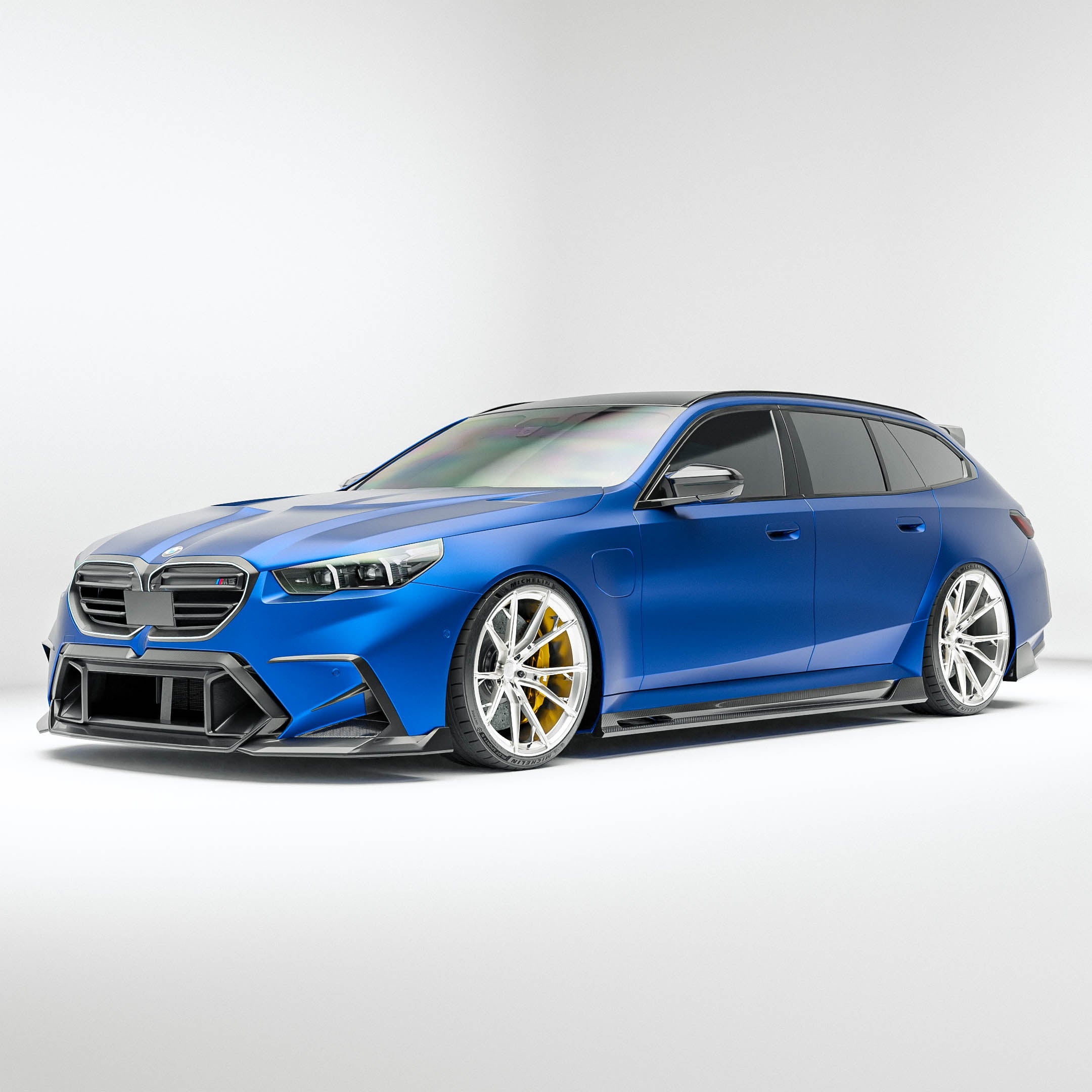 BMW M5 G99 Carbon Fiber Front Lip - Revozport