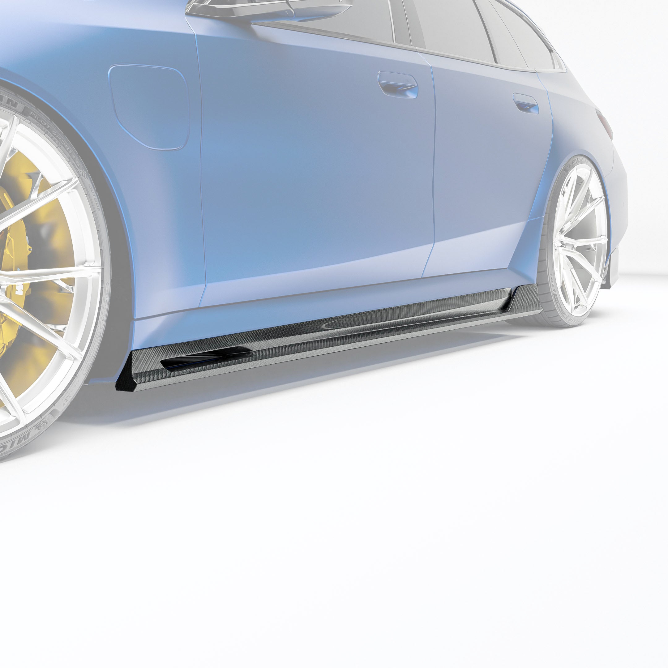 BMW M5 G99 Carbon Fiber Side Skirts - Revozport