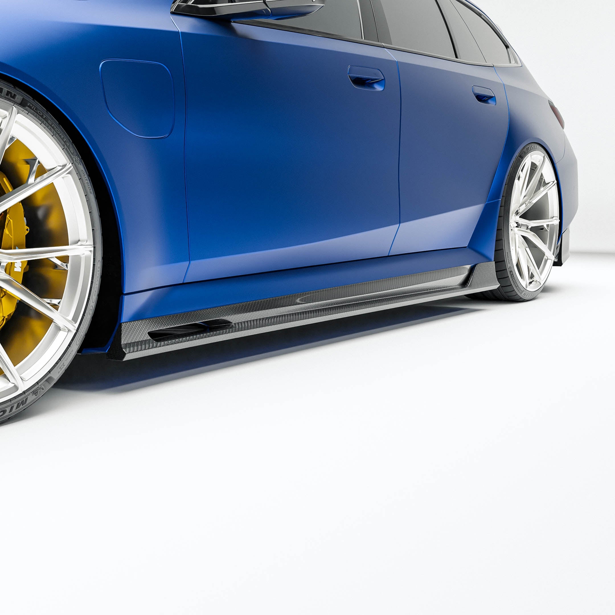 BMW M5 G99 Carbon Fiber Side Skirts - Revozport