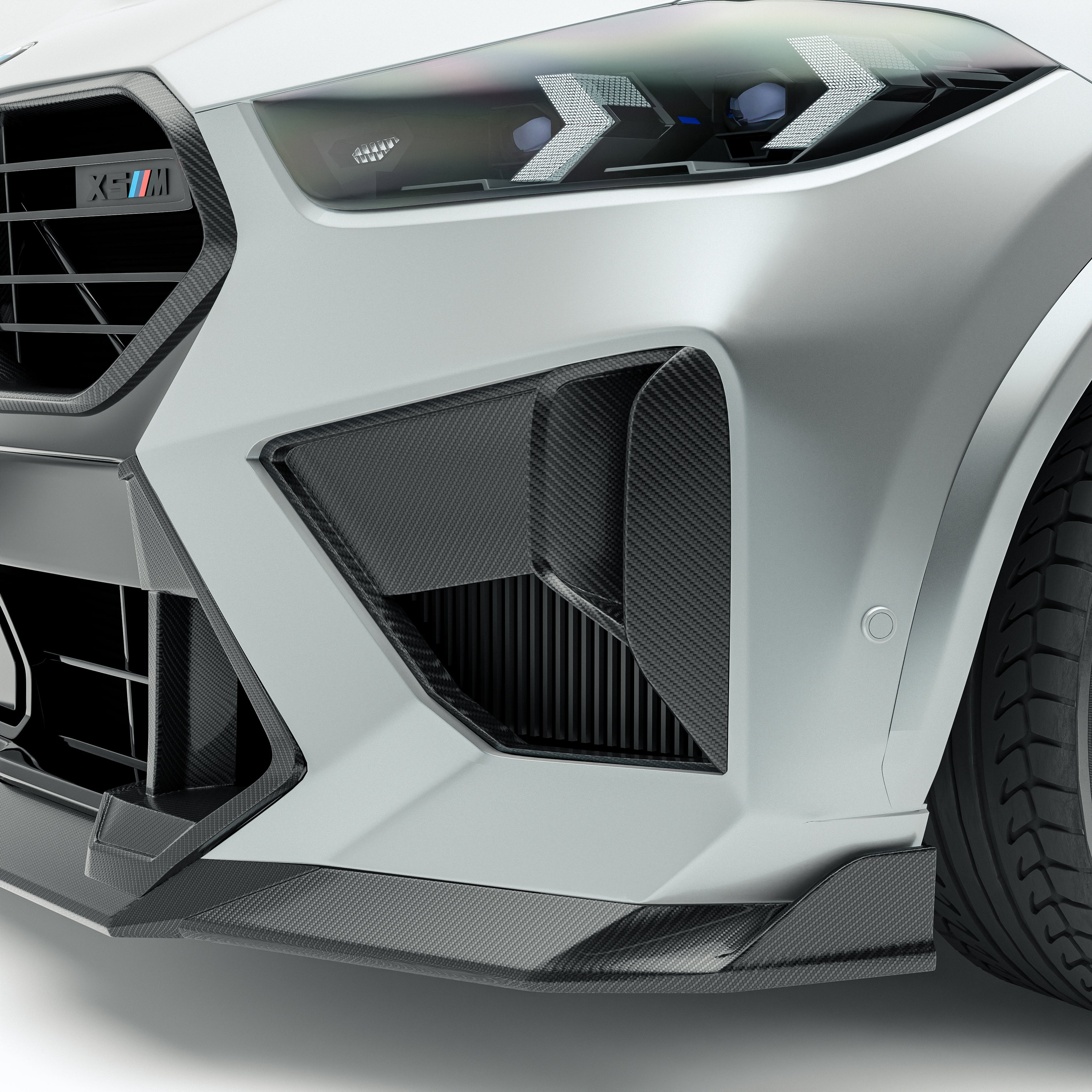 BMW X5M F95 LCI Carbon Fiber Air Vents - Revozport