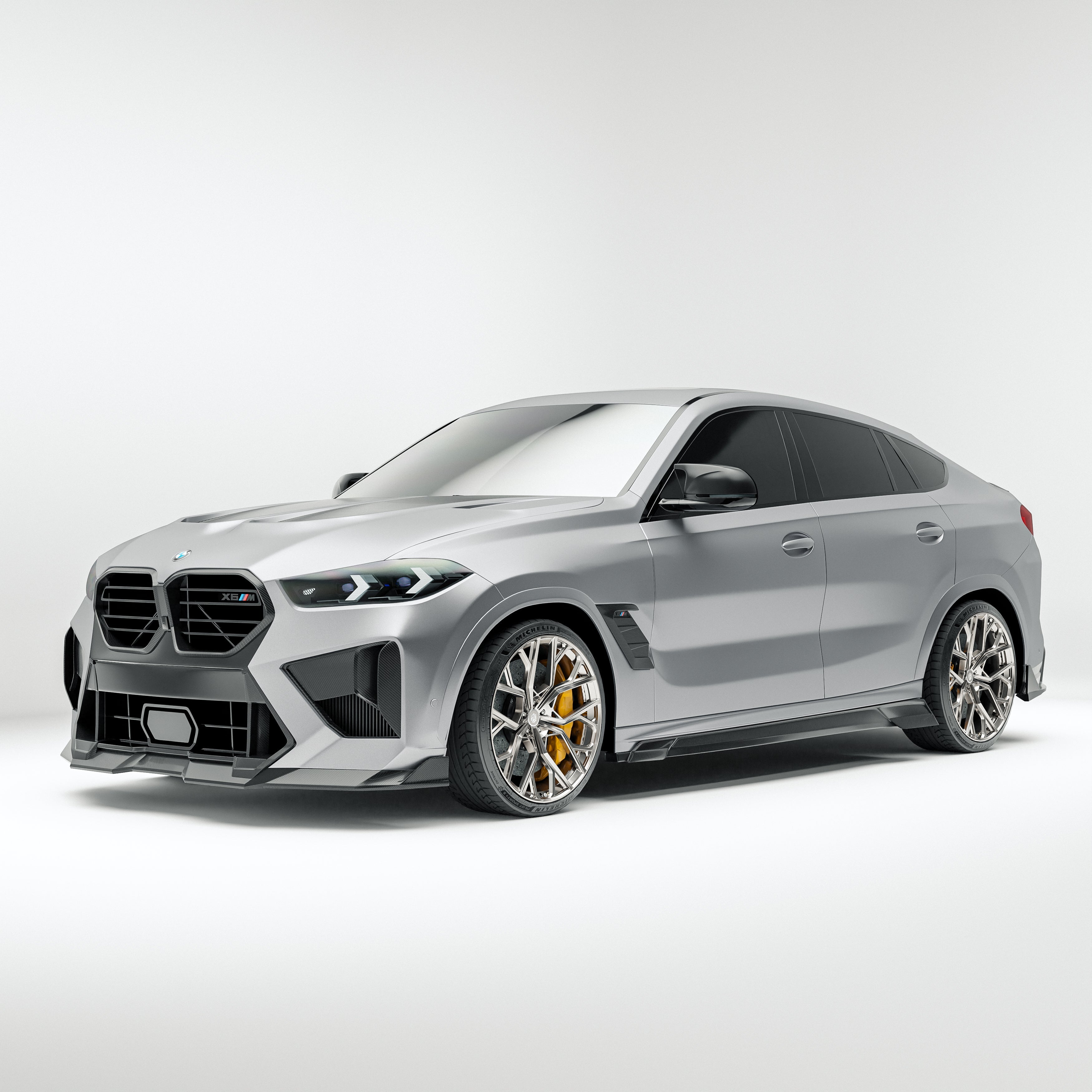 BMW X6M F96 LCI Carbon Fiber Bodykit - Revozport