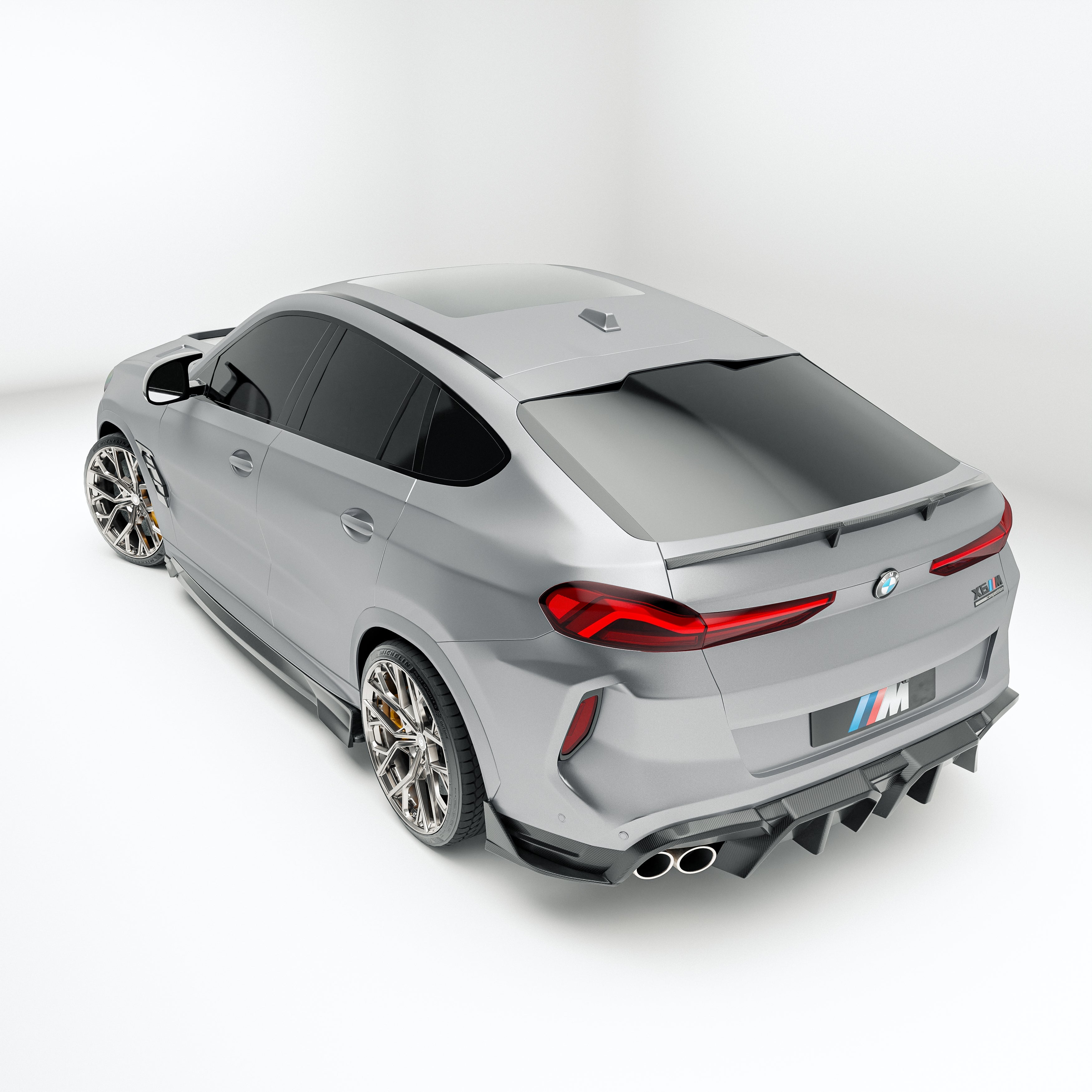 BMW X6M F96 LCI Carbon Fiber Bodykit - Revozport
