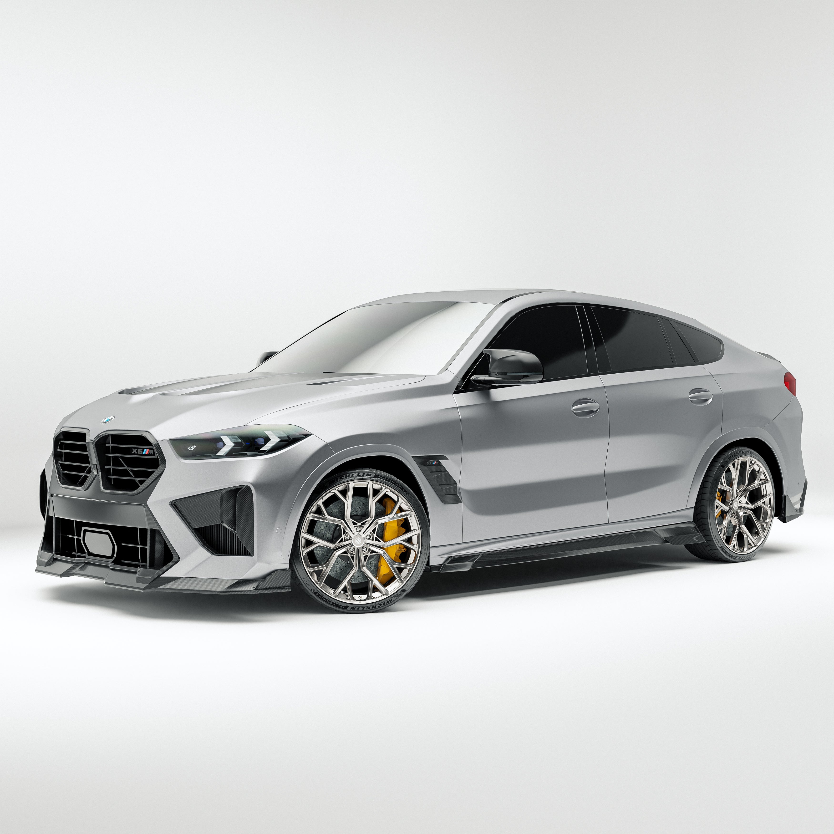 BMW X6M F96 LCI Carbon Fiber Bodykit - Revozport