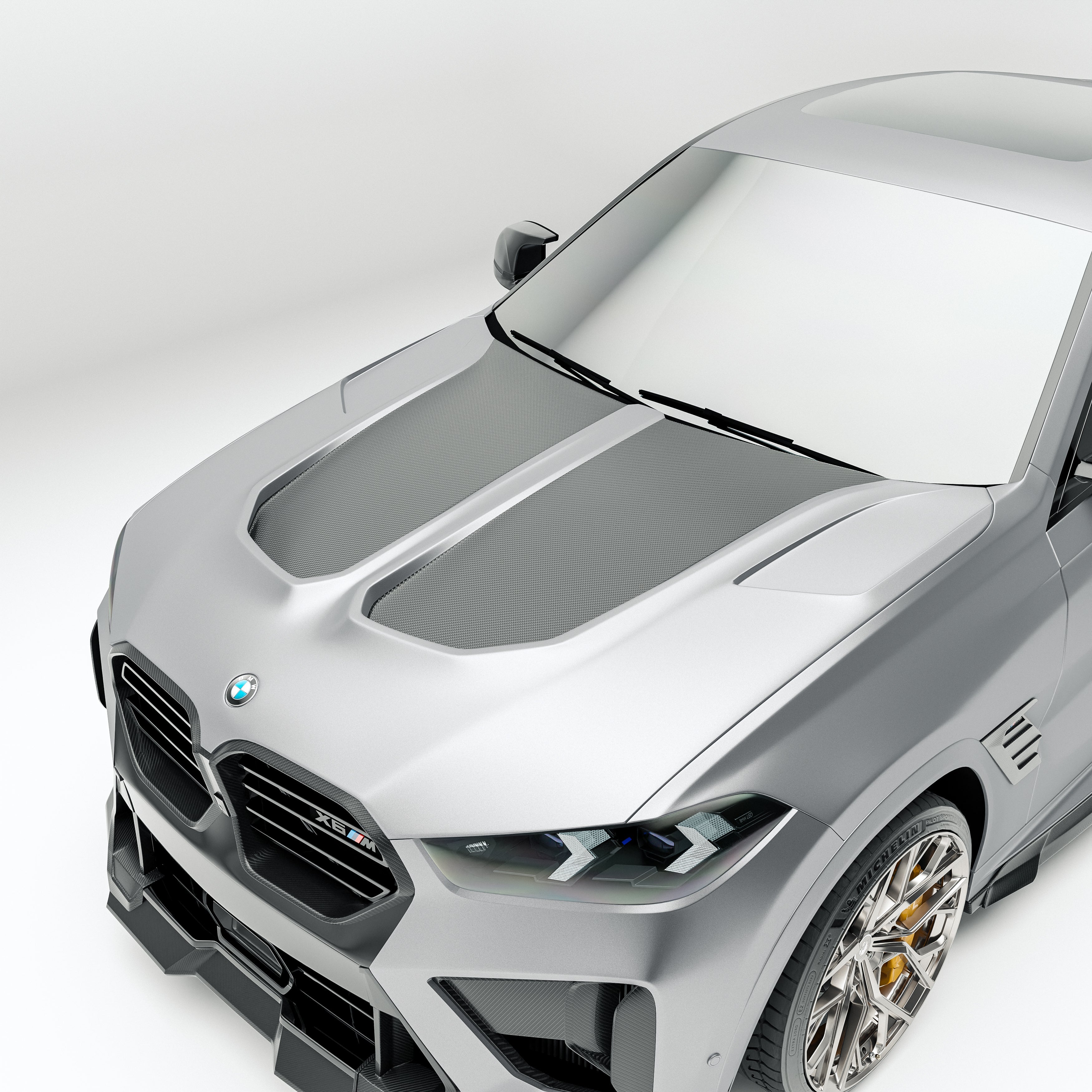 BMW X6M F96 LCI Carbon Fiber Bodykit - Revozport