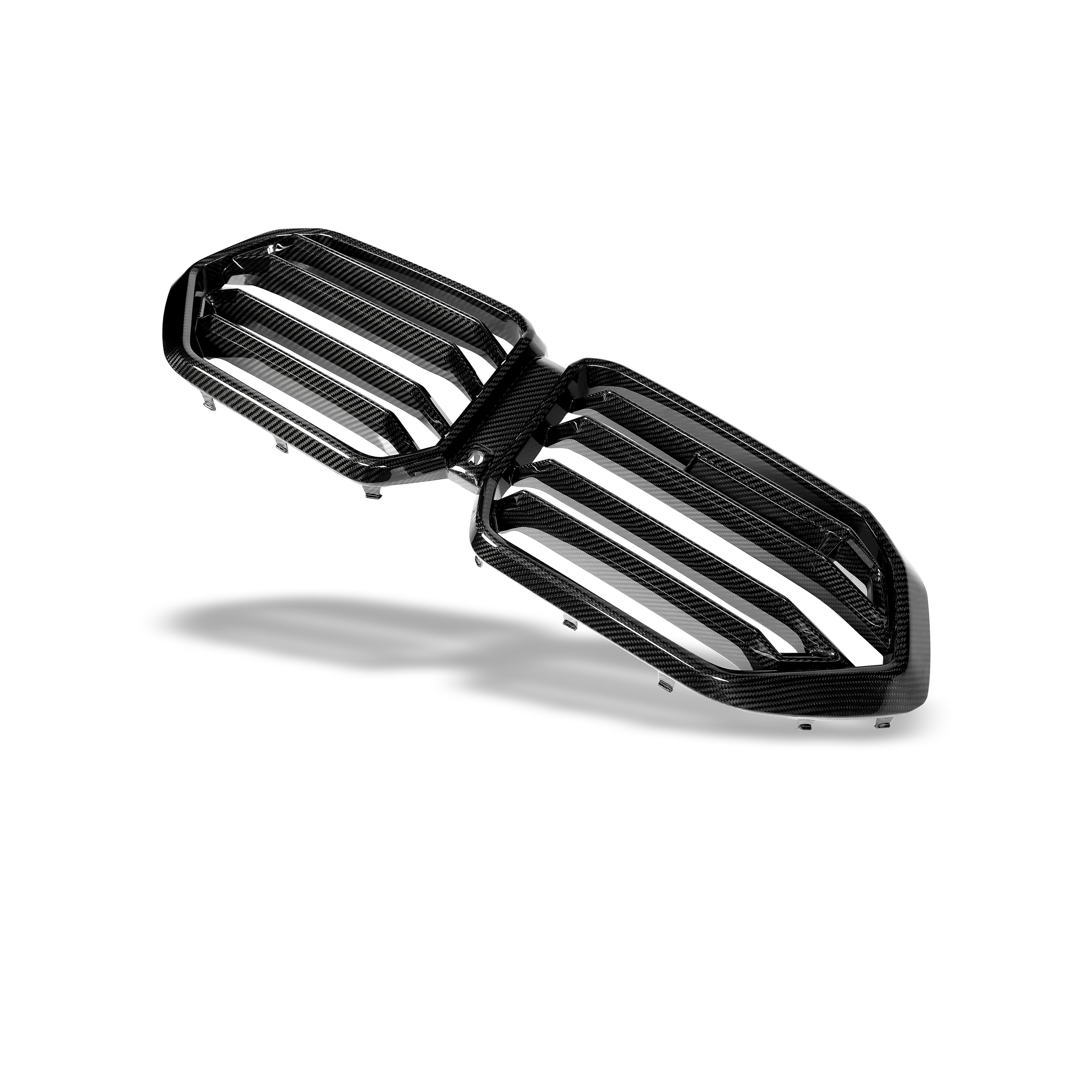 BMW X5M F95 LCI Carbon Fiber Front Grill - Revozport