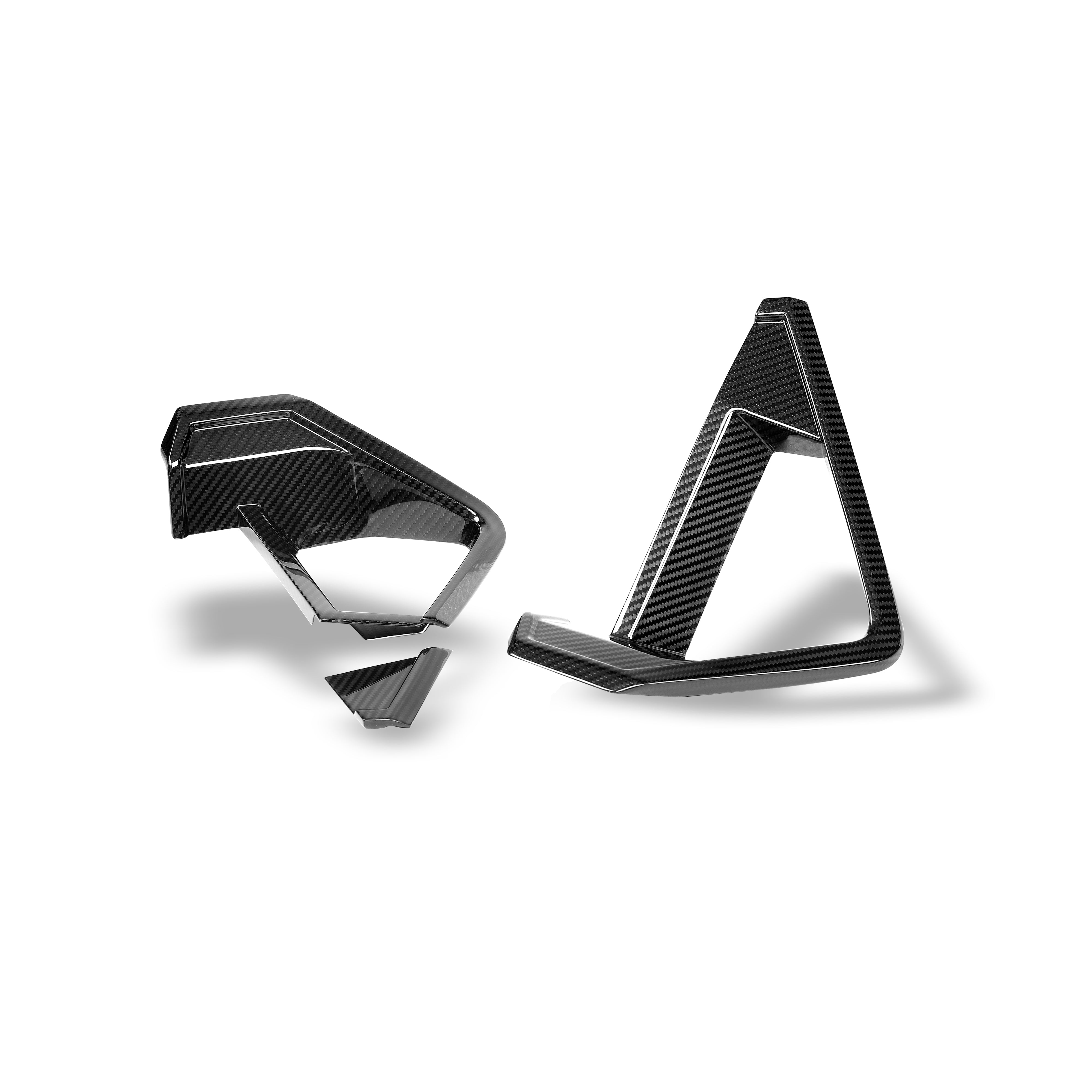 BMW X6M F96 LCI Carbon Fiber Front Vents - Revozport