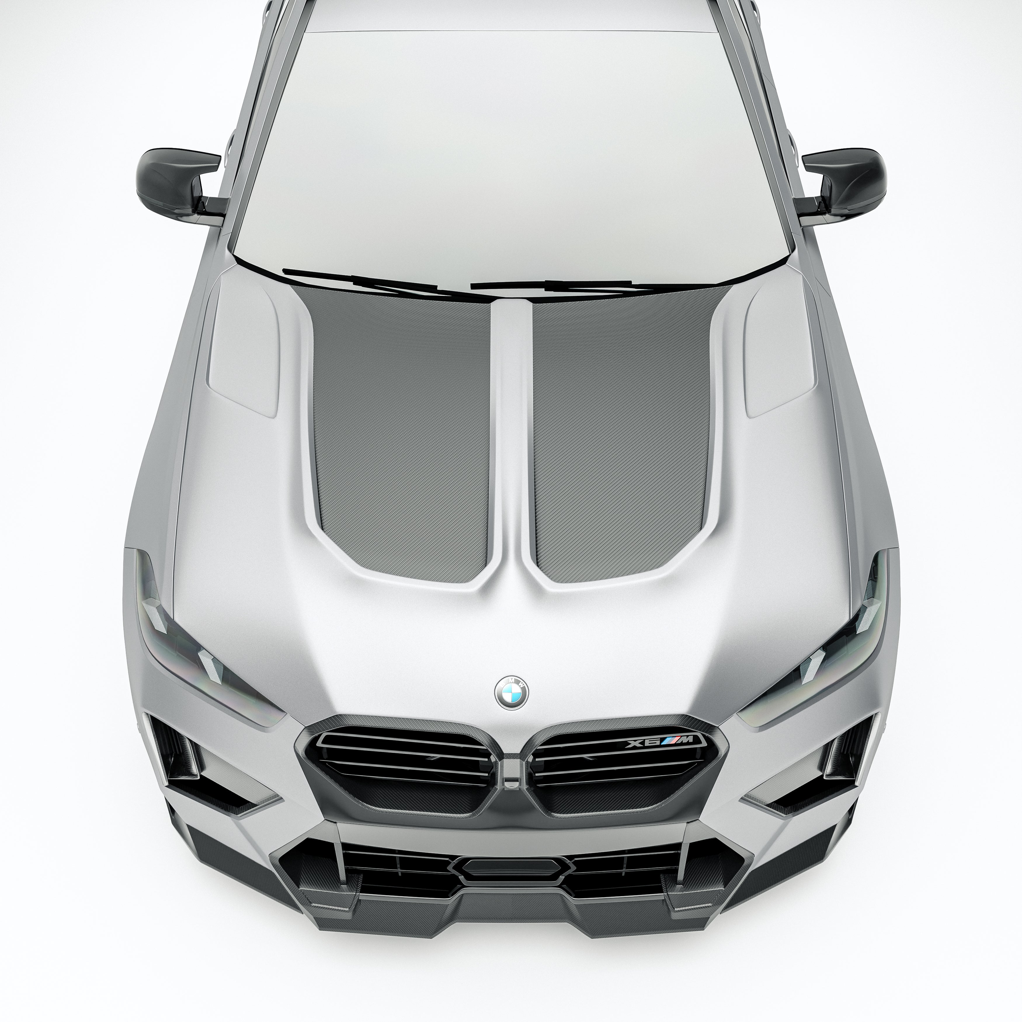 BMW X6M F96 LCI Carbon Fiber Hood - Revozport