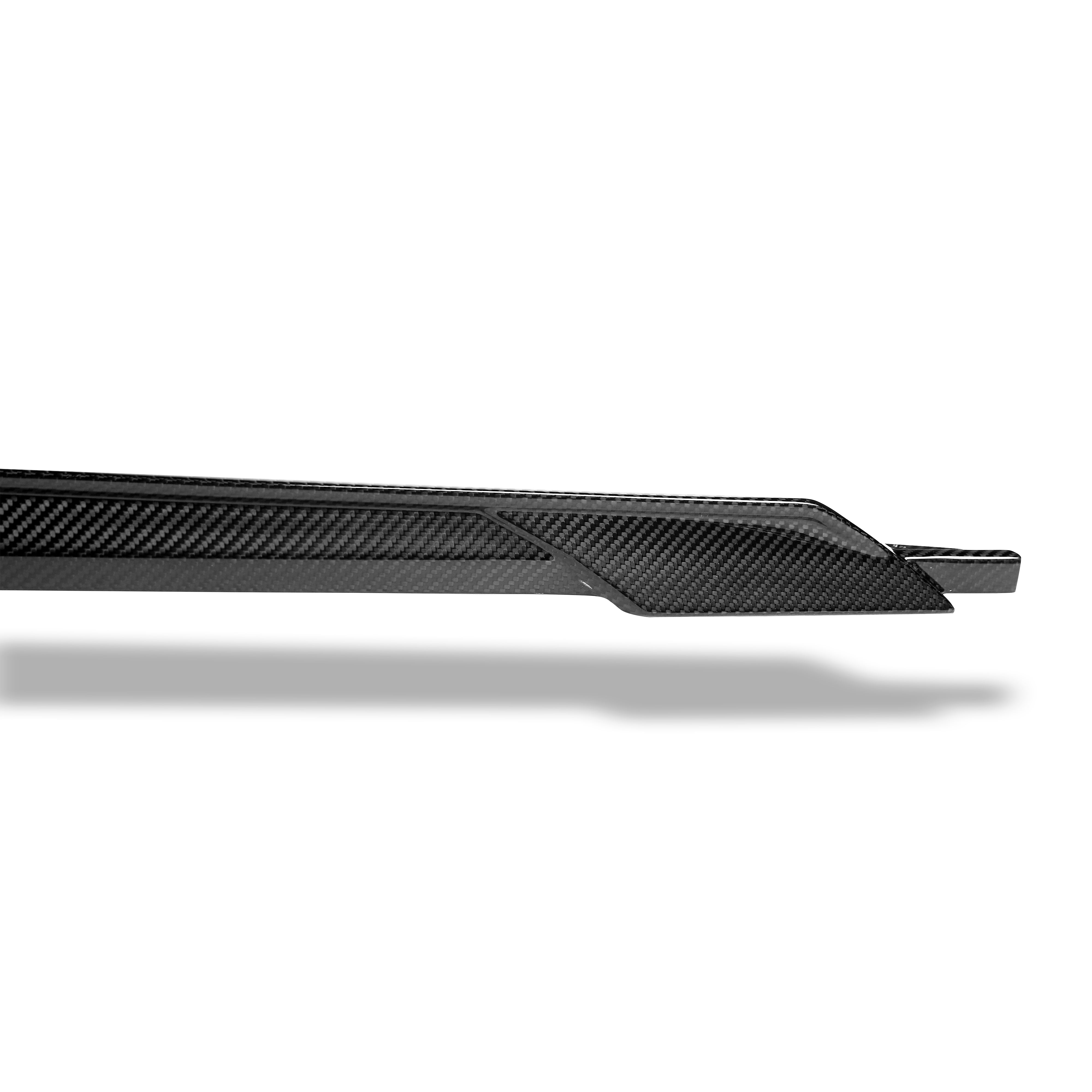 BMW X6M F96 LCI Carbon Fiber Side Skirts - Revozport