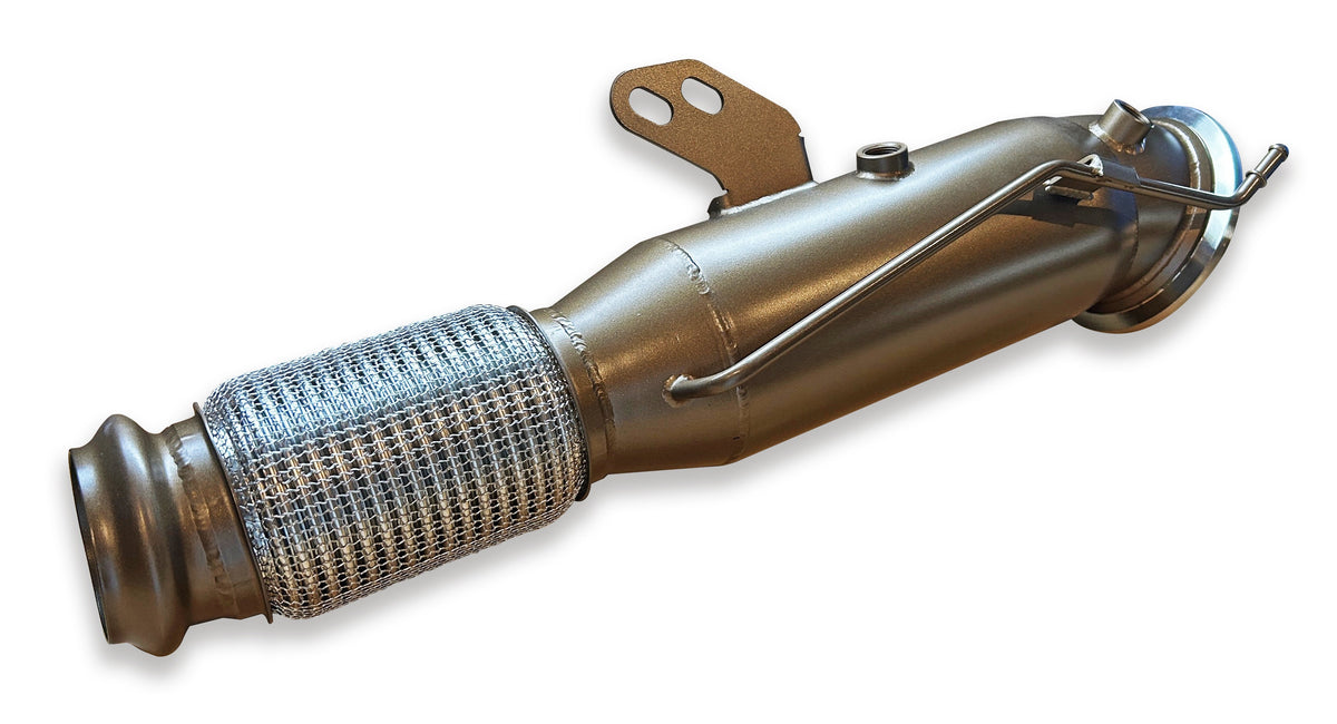 SLN B58 OPF Ceramic-Coated Decat Downpipe – BMW M240i, M340i, M440i & 540i