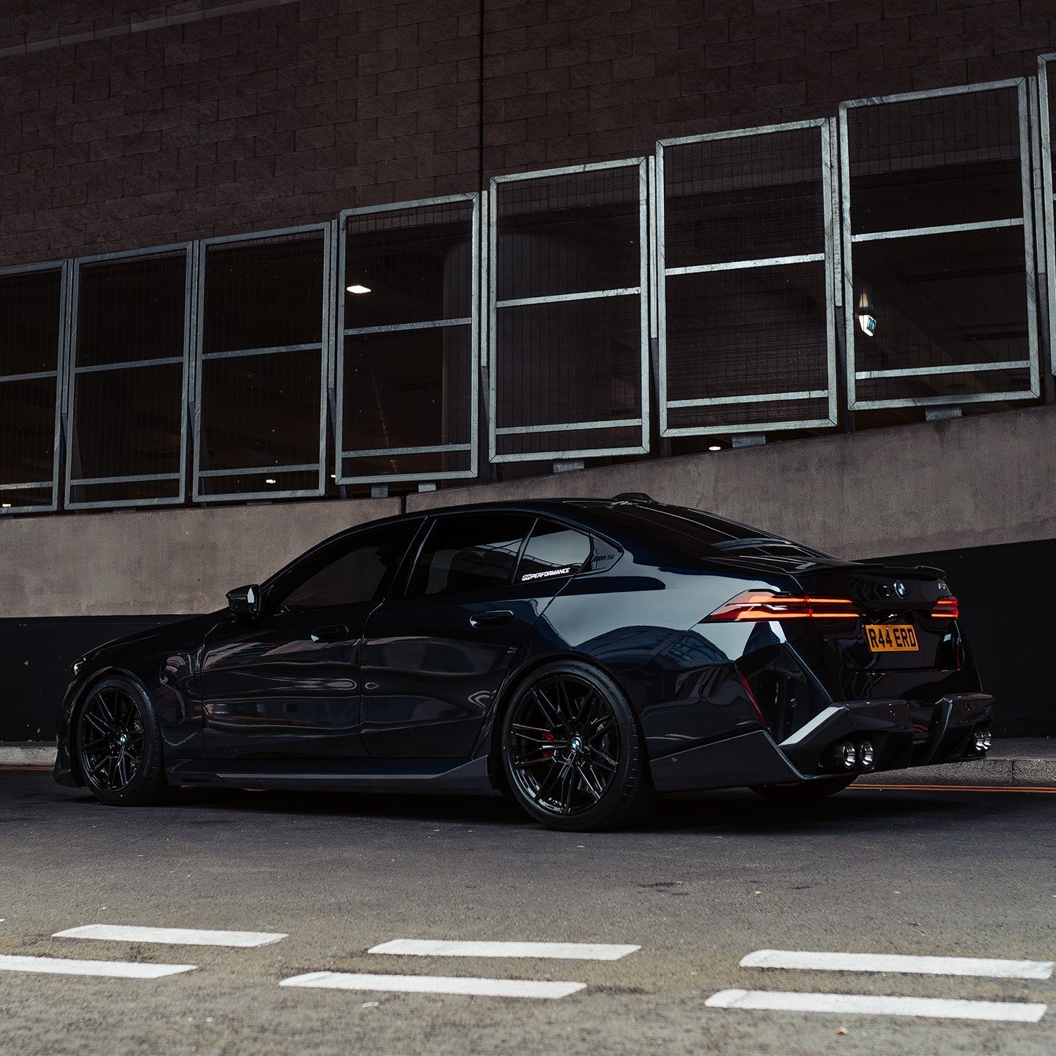 MHC+ BMW G90 & G99 M5 Pre Preg Carbon Fibre Performance Style Rear Diffuser