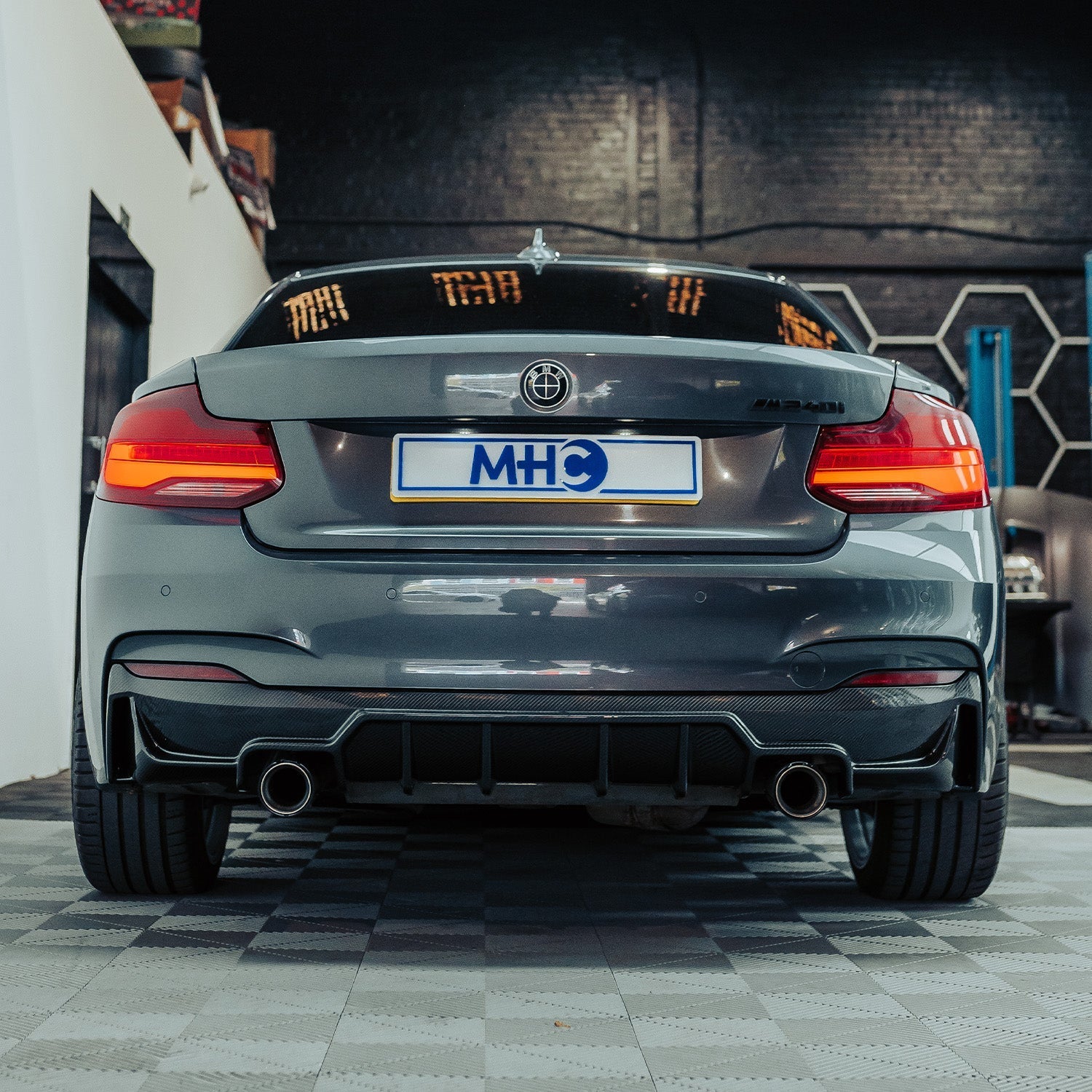 MHC+ BMW M235i & M240i Ultra Aggressive Carbon Fibre Rear Diffuser
