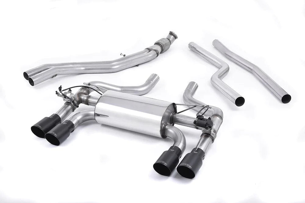 BMW M2 F87 CAT BACK EXHAUST SYSTEM BY MILLTEK (2015-2018)