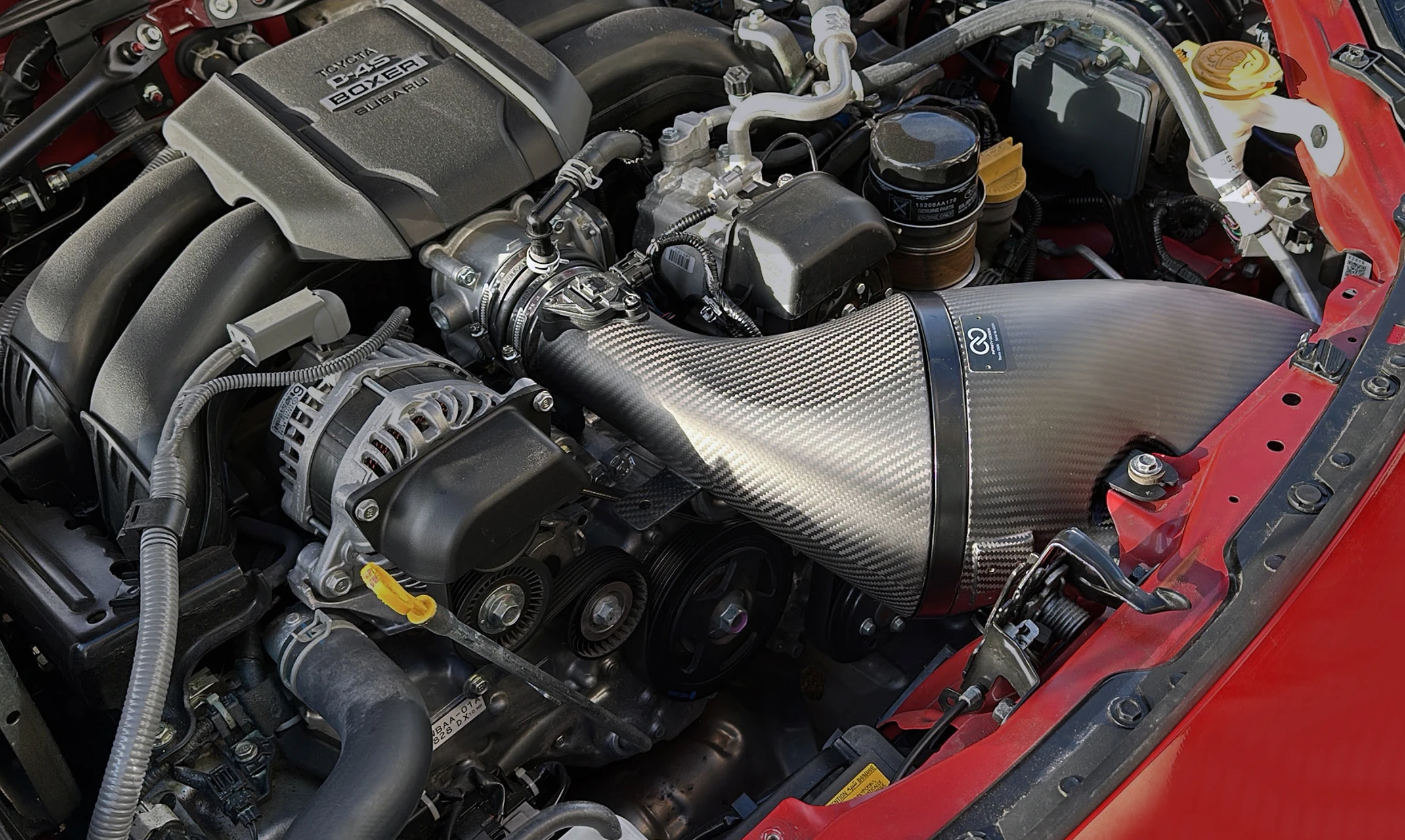 INFINITY DESIGN CARBON INTAKE SYSTEM FOR TOYOTA GR86 2.4-D