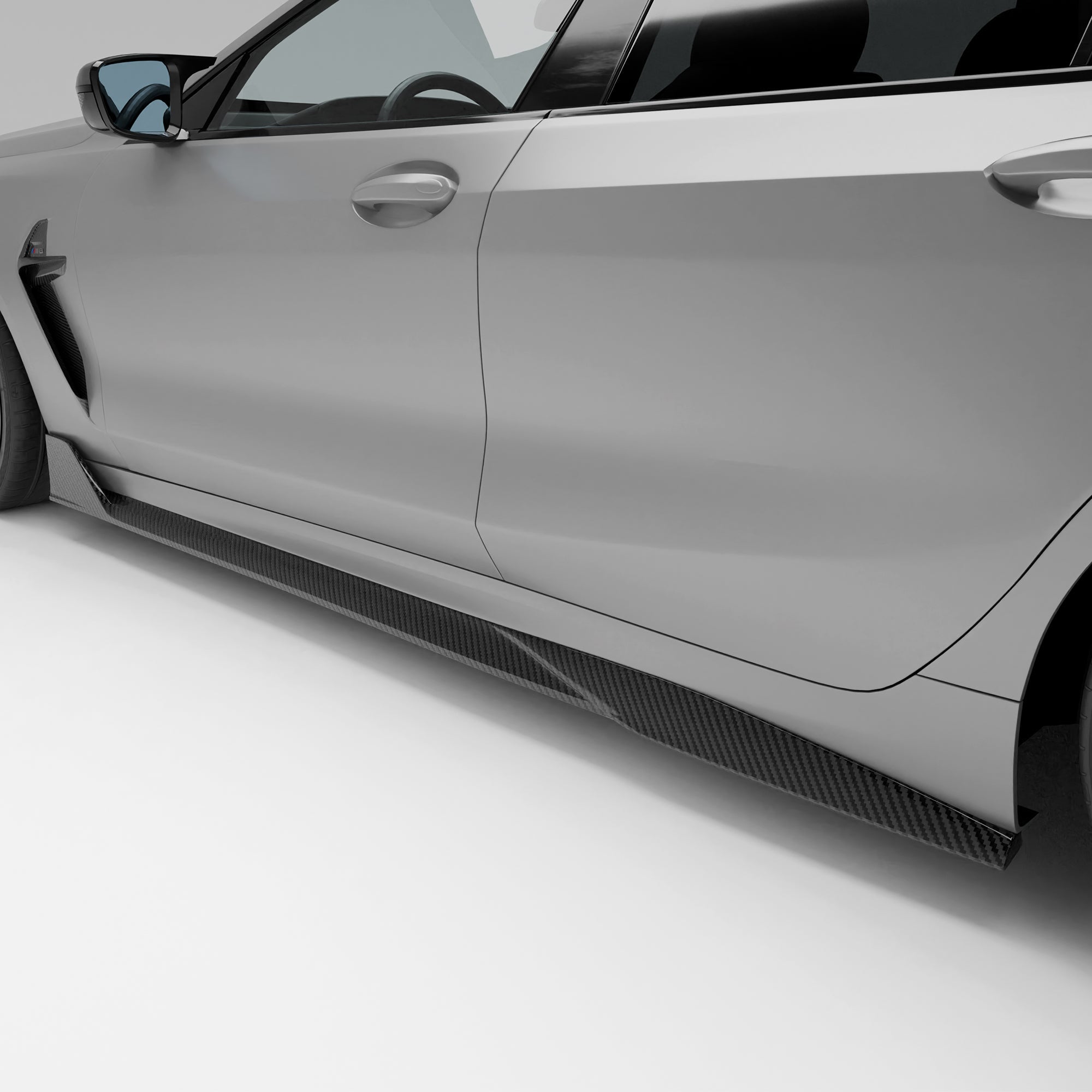 BMW M8 F91 F92 G14 G15 Carbon Fiber Side Skirts