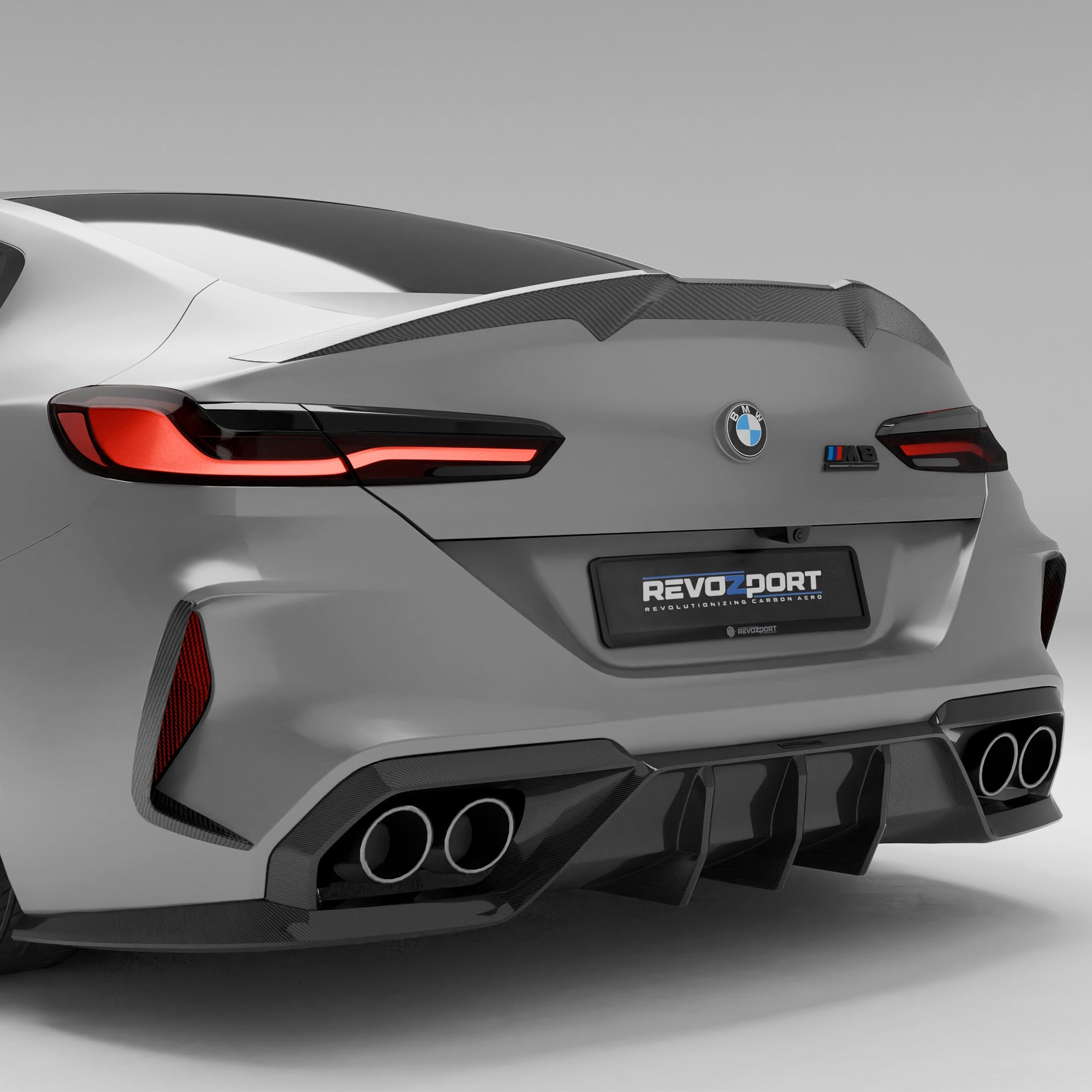 BMW M8 F91 F92 G14 G15 Carbon Fiber Rear Diffuser