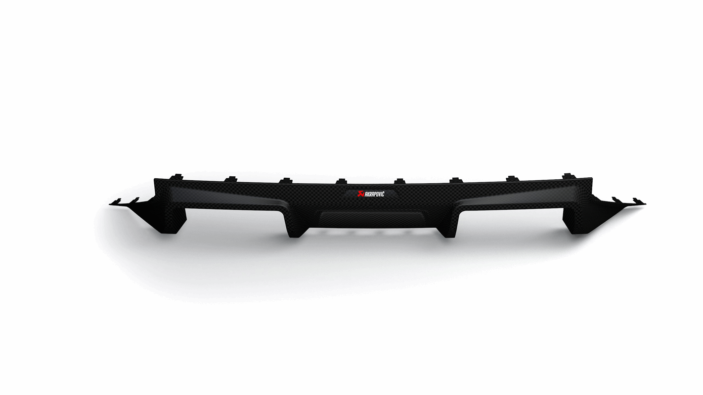 Akrapovic Rear Carbon Diffuser (Matte) for BMW M2 (G87)