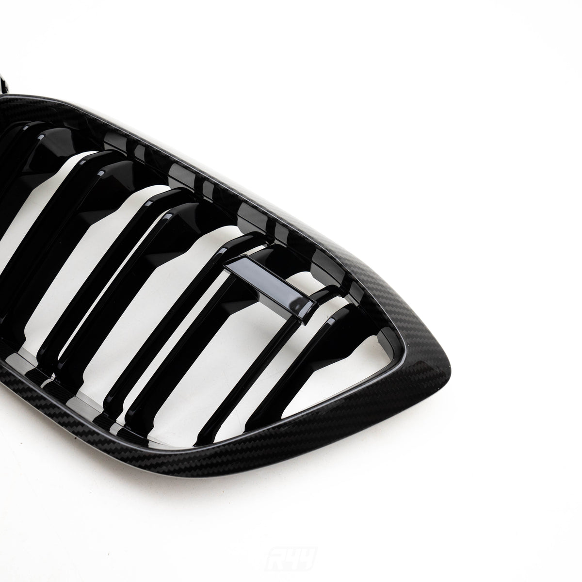 MHC+ BMW F87 M2 Competition Pre Preg Carbon Fibre & Gloss Black Premium Front Grille