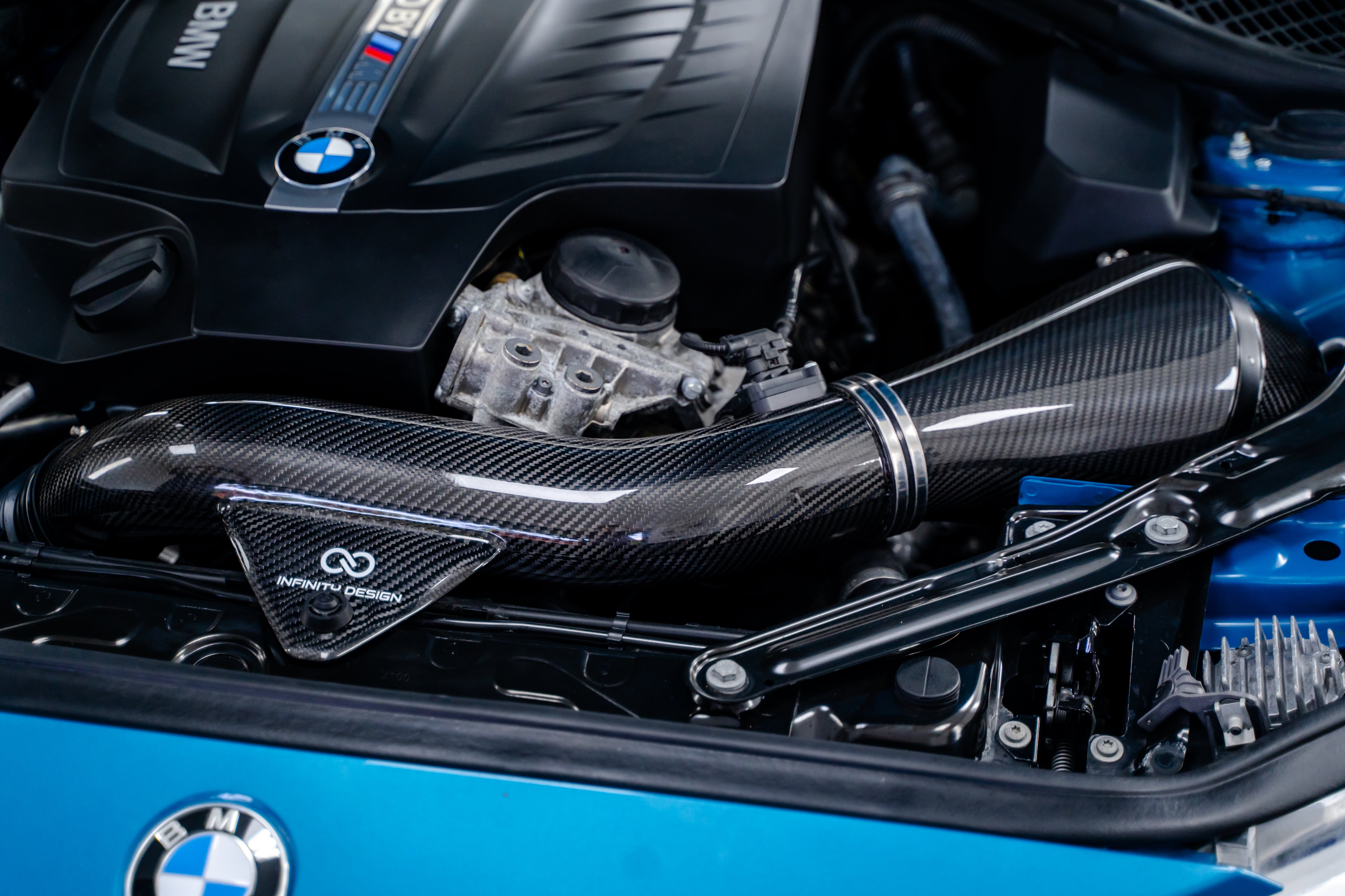 Infinity Design N55 Carbon Intake for BMW F20 M135i, F22 M235i, 435i & F87 M2 (OG)