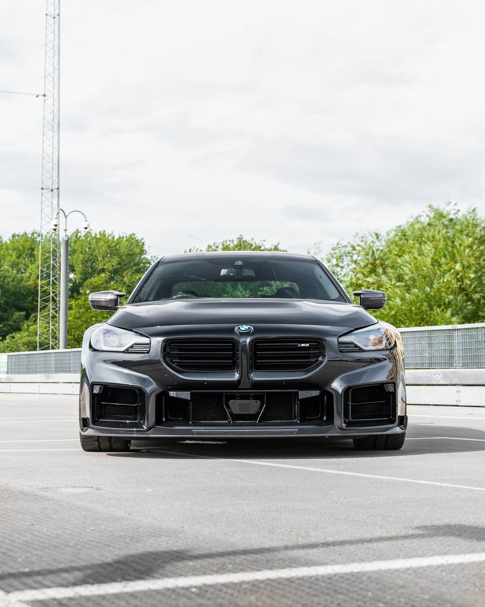 BMW G87 M2 TR87 CARBON FIBRE FRONT SPLITTER BY TRE (2023+, G87)