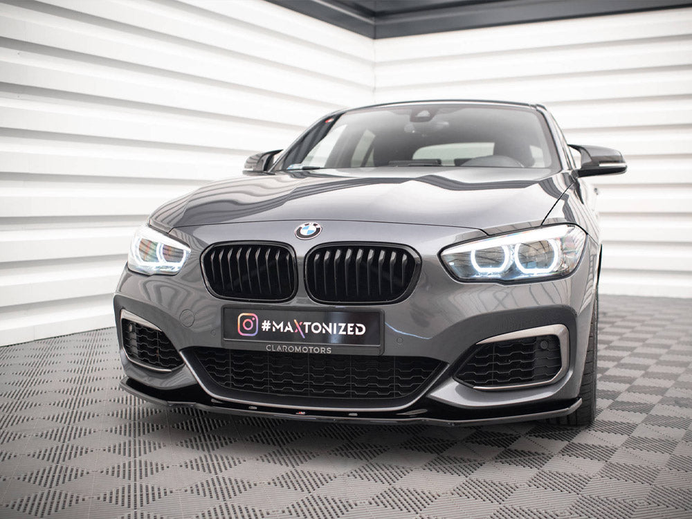 MAXTON DESIGN FRONT SPLITTER V.1 BMW 1 F20/F21 FACELIFT