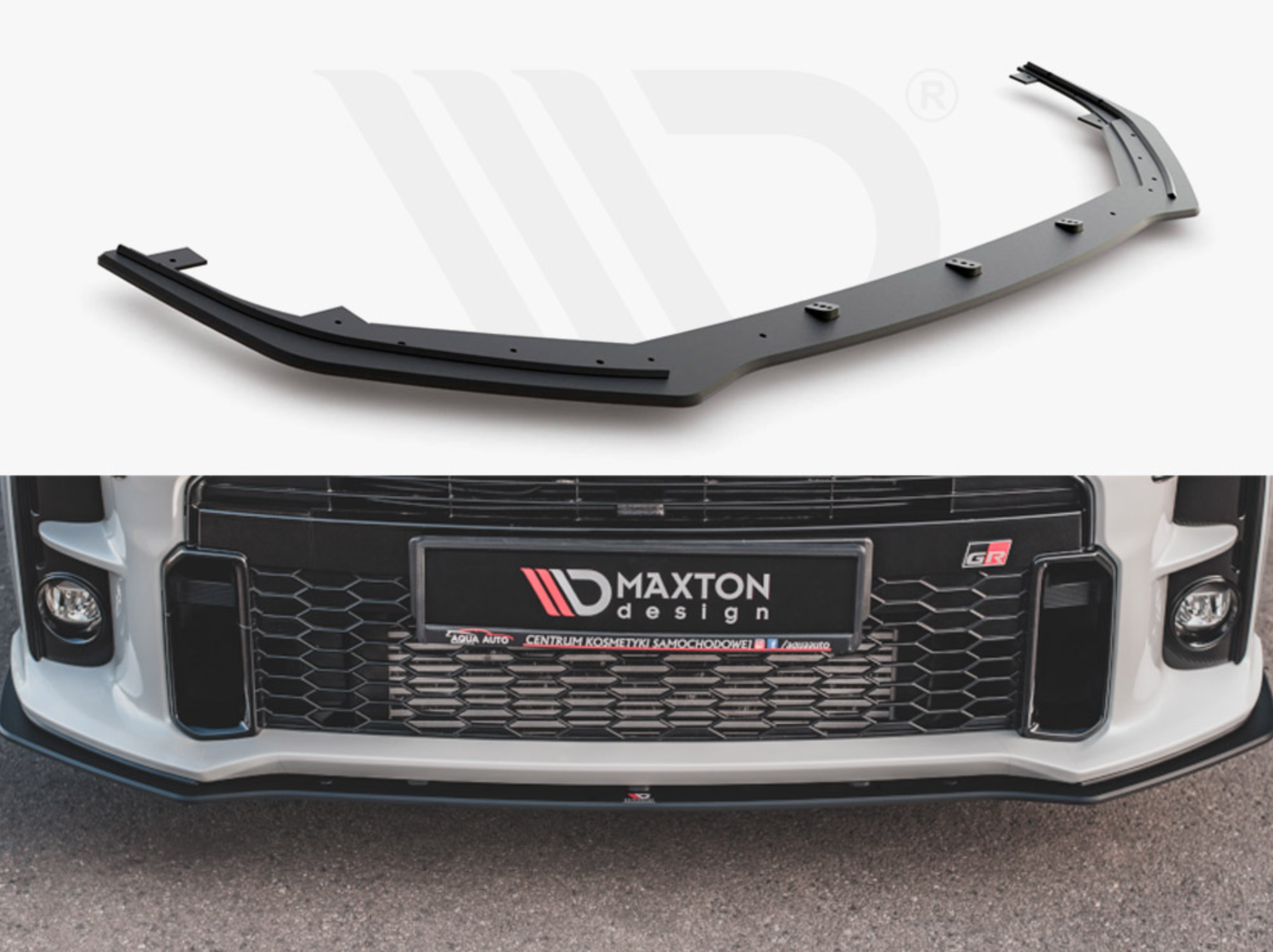 RACING DURABILITY FRONT SPLITTER TOYOTA GR YARIS MK4 (2020+)