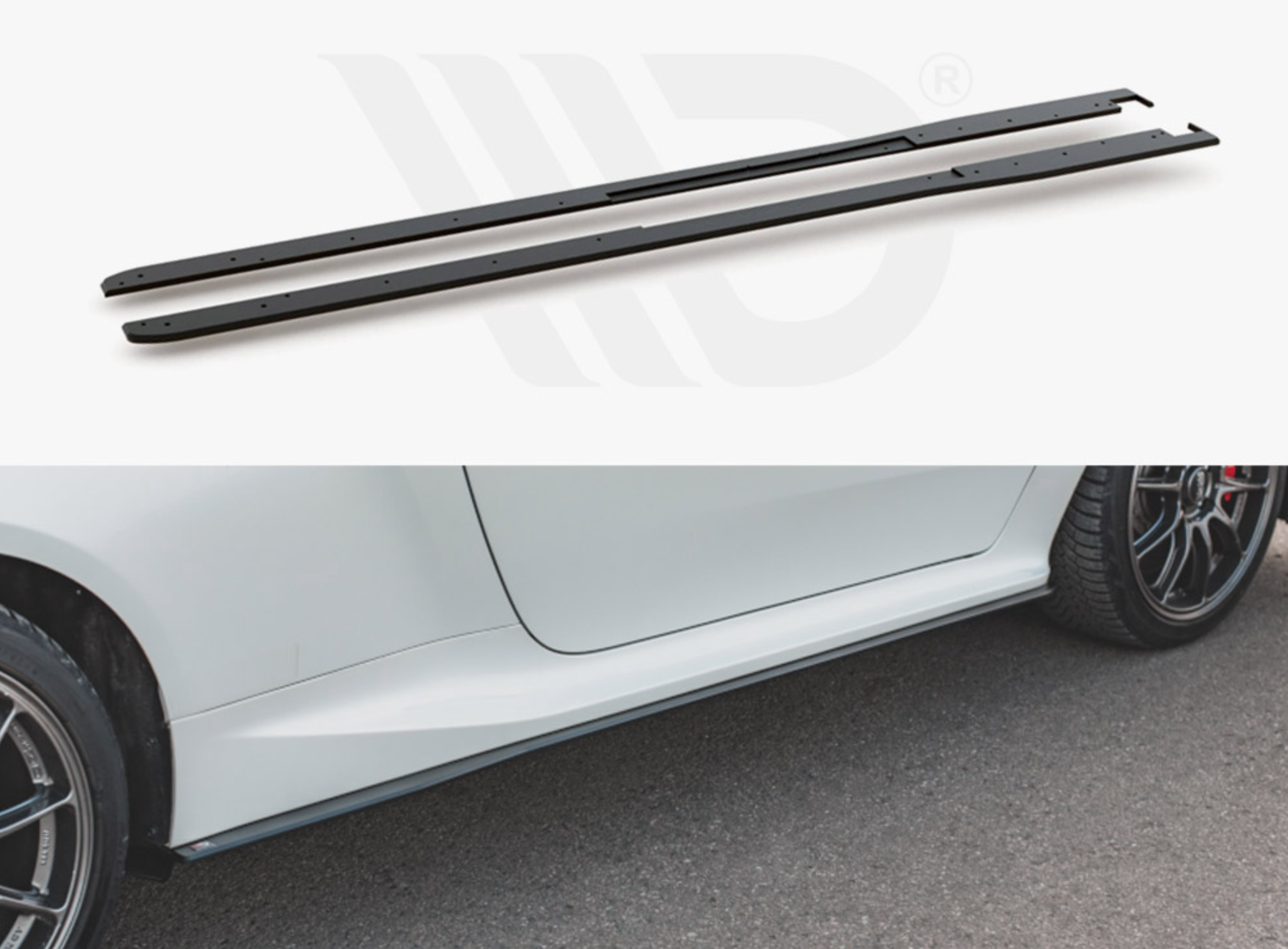 RACING DURABILITY SIDE SKIRTS DIFFUSERS TOYOTA GR YARIS MK4 (2020+)