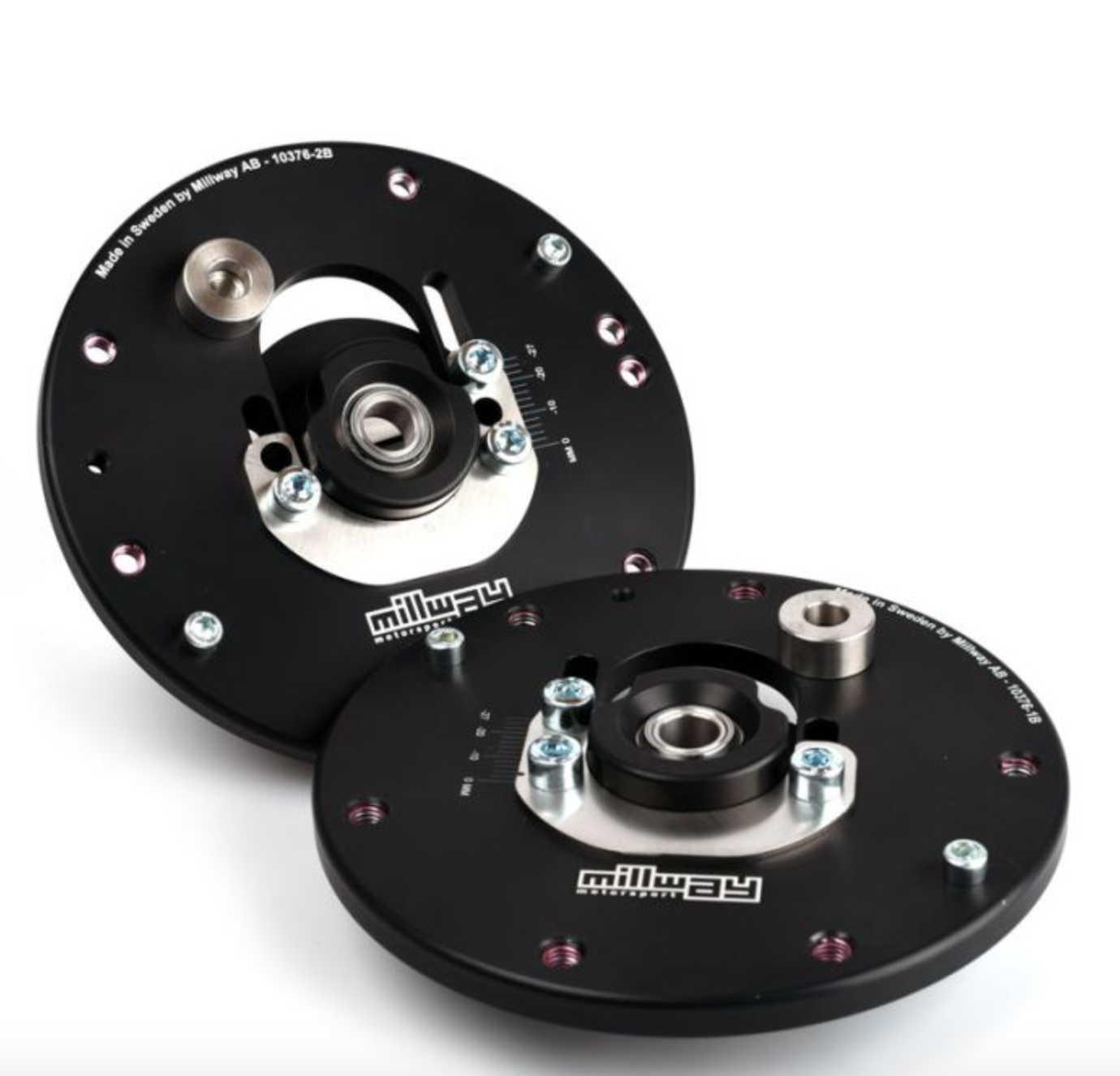 MILLWAY MOTORSPORT STREET ADJUSTABLE CAMBER PLATES ( F87 M2 COMP/F80 M3/F82 M4)