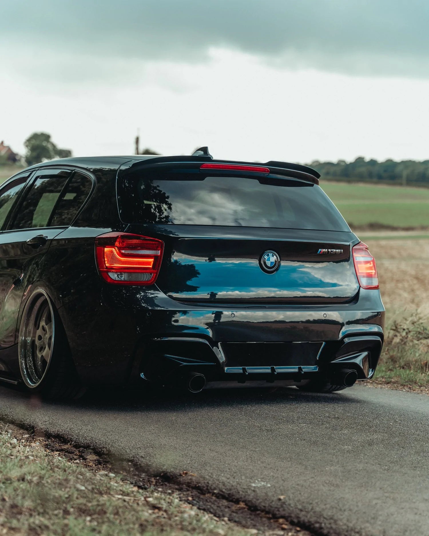 BMW 1 SERIES & M135I F20 PRE-LCI EVO-1 REAR DIFFUSER BY ZAERO (2011-2015, F20 F21)
